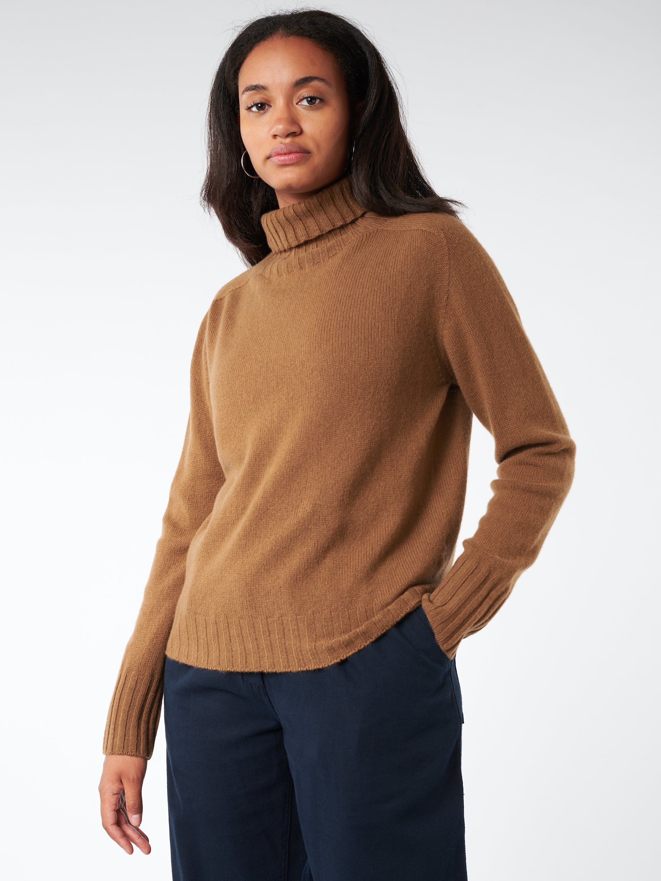 Wide Roll Neck