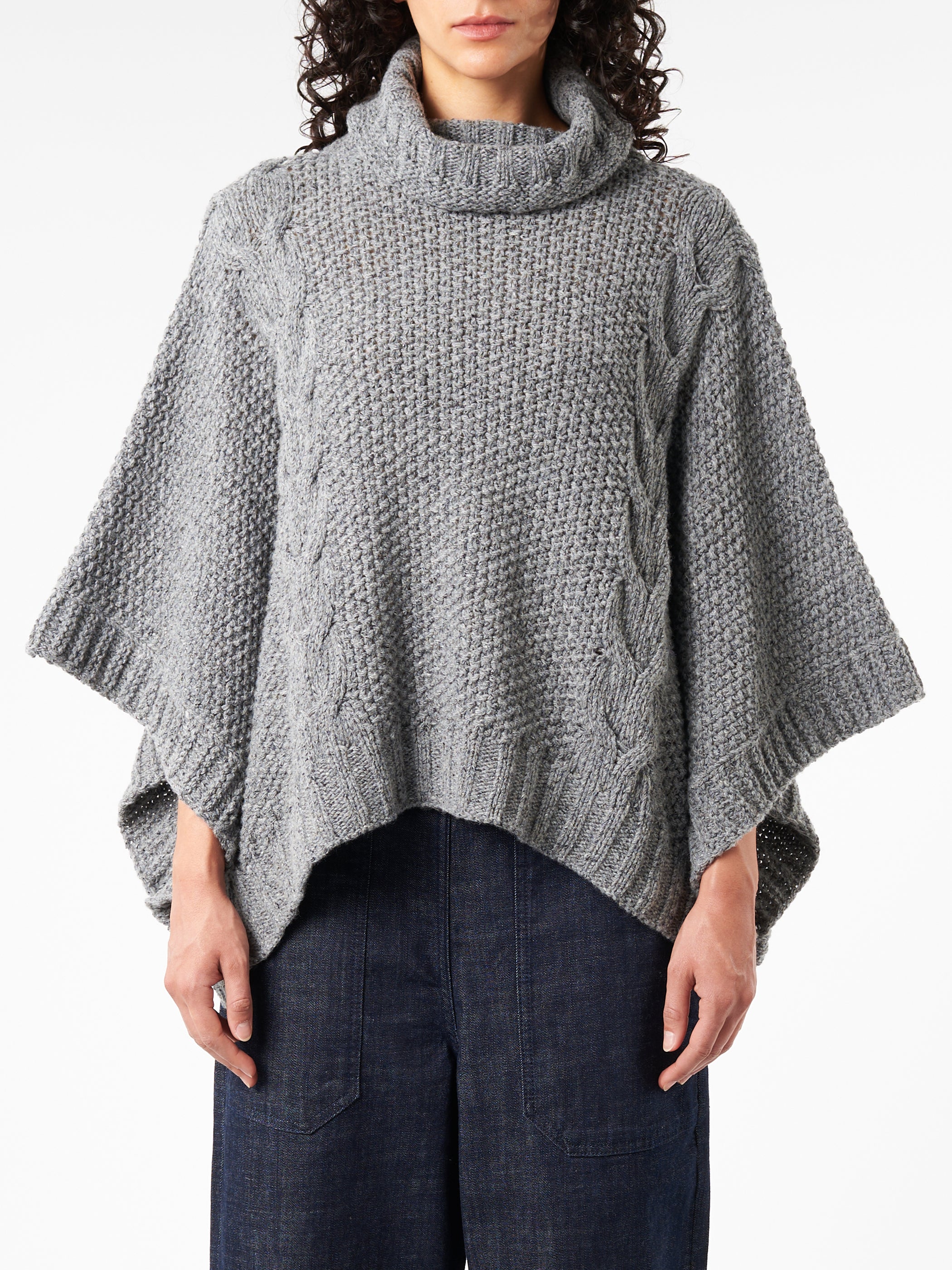 Turtleneck Poncho