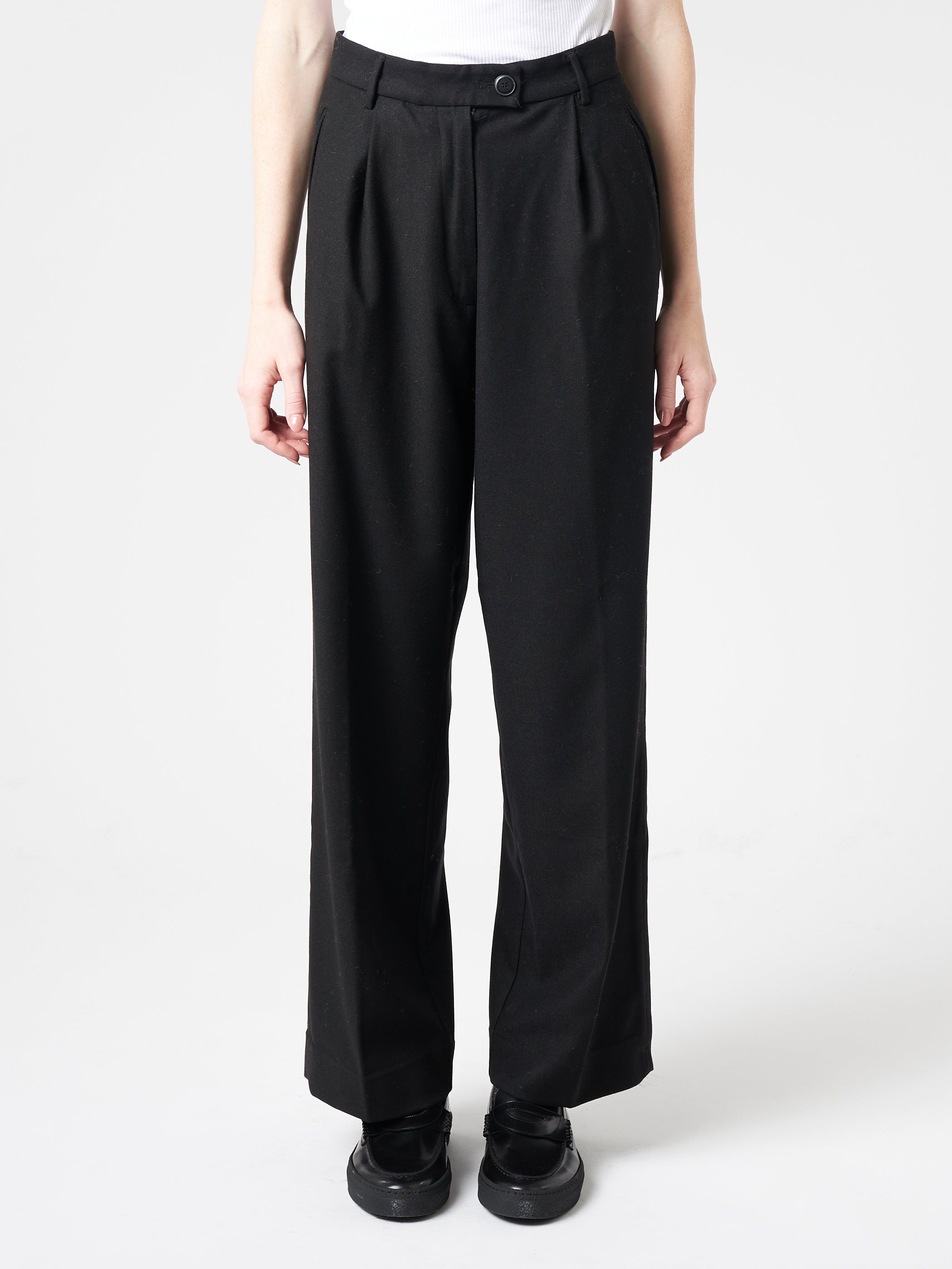 Pleated Trousers