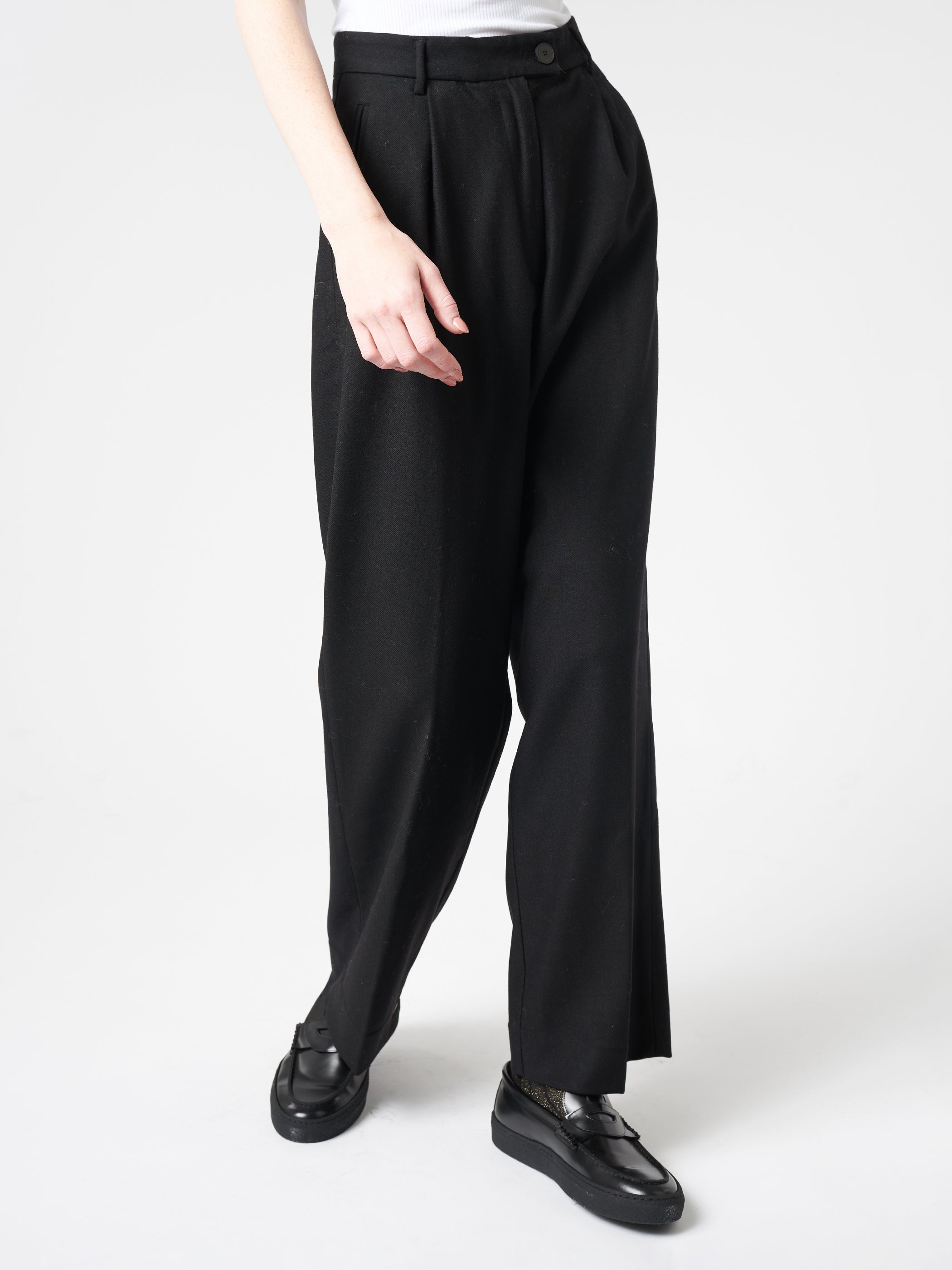 Pleated Trousers