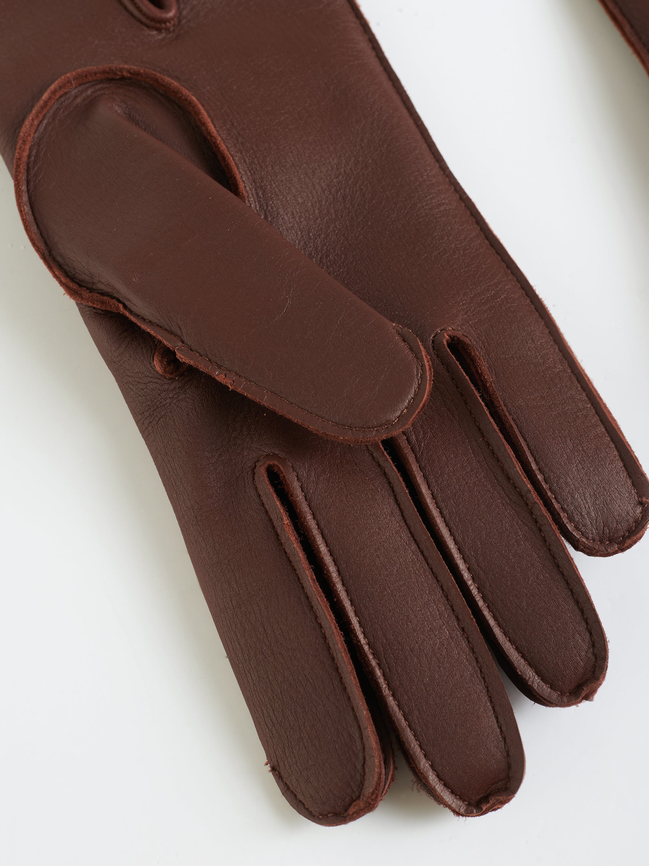 1018 Deerskin Short Gloves