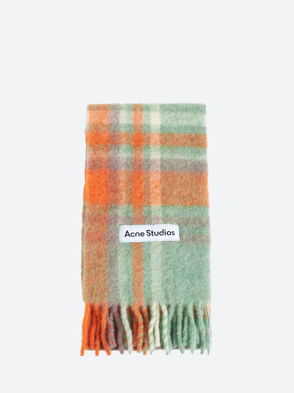 LARGE CHECK SCARF