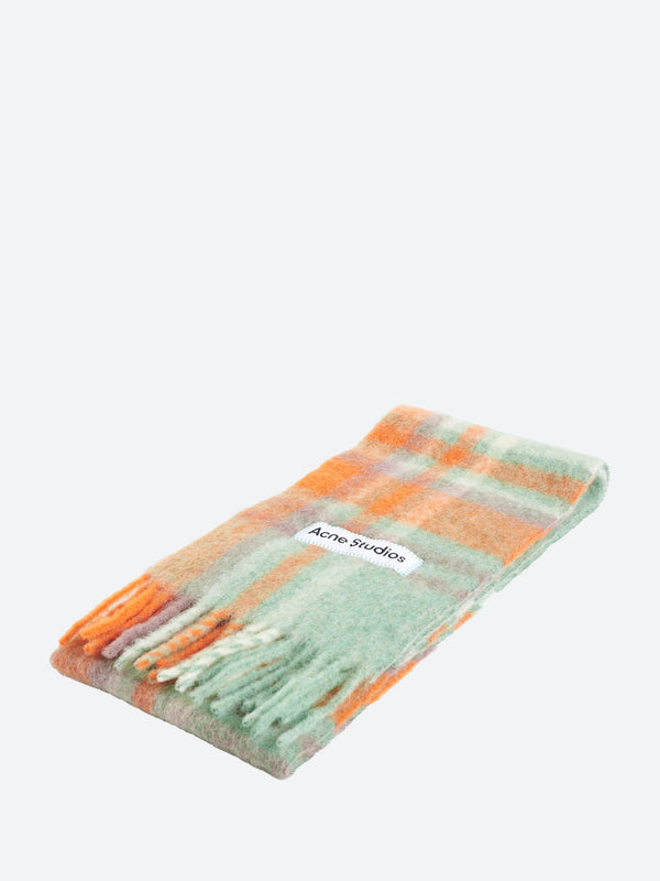 LARGE CHECK SCARF