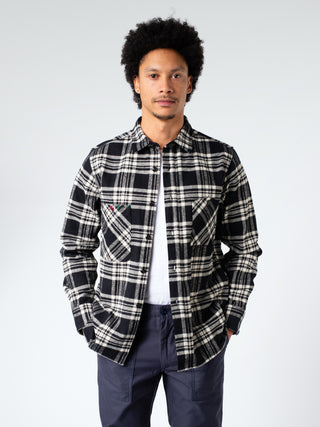 F.O.B. Factory Heavy Nel Work Shirt