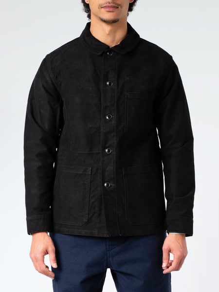F.O.B. FACTORY - French Moleskin Jacket in Black – gravitypope