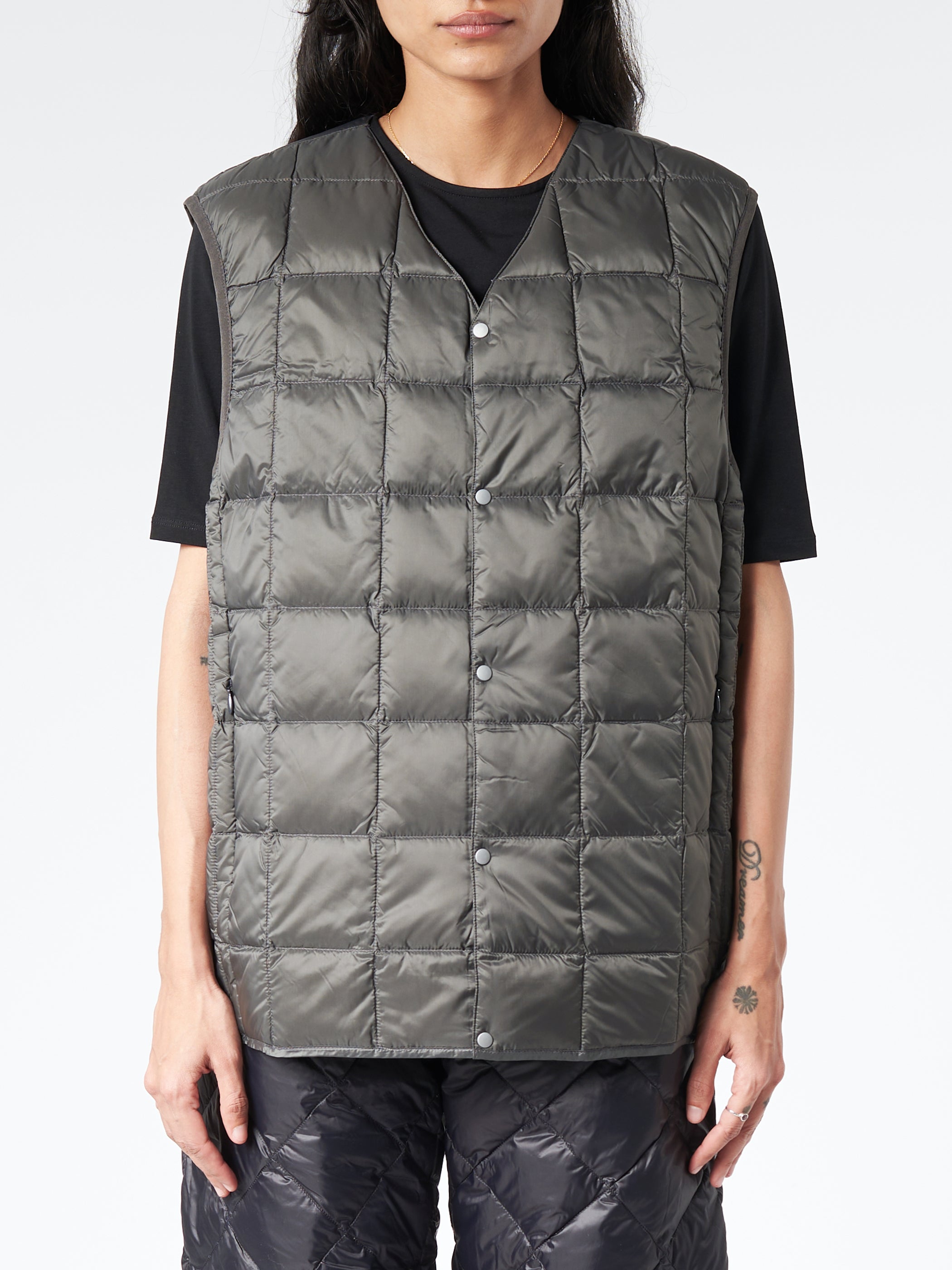 V-Neck Button Down Vest