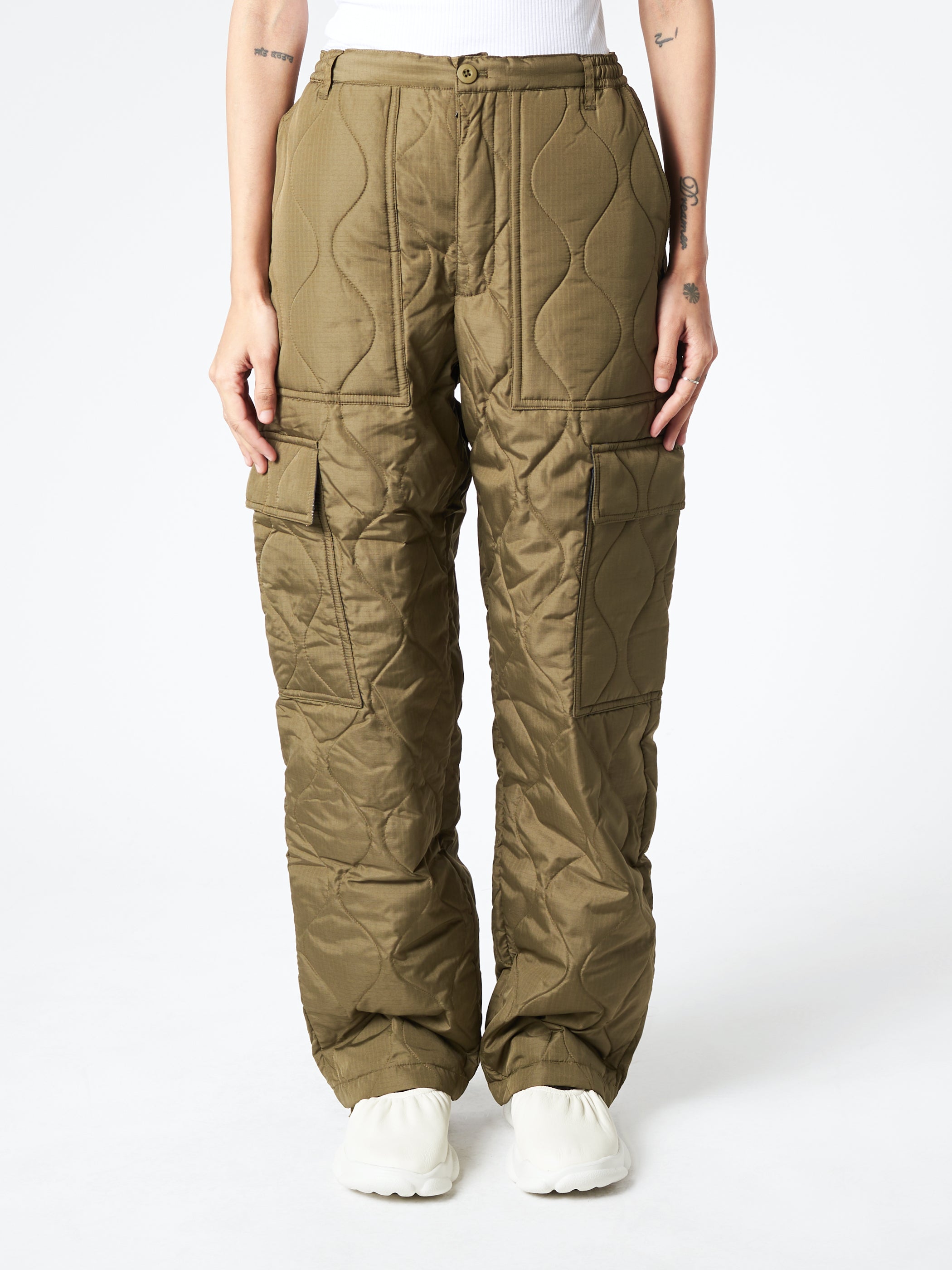 Military Cargo Down Pant