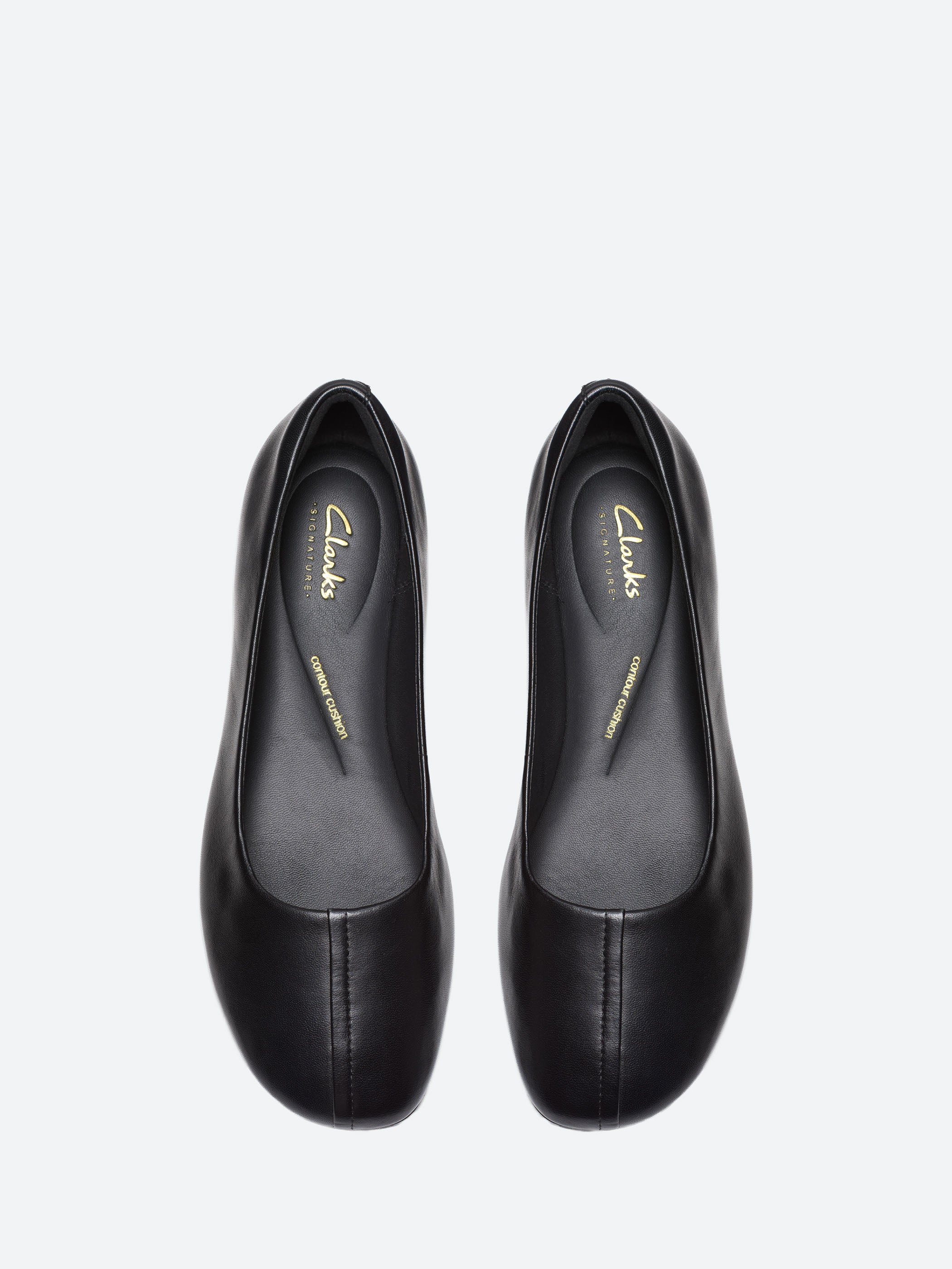 Clarks - Livia Lily in Black Leather – gravitypope