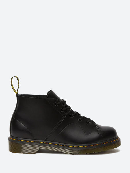 靴 Dr. Martens church Dr. Martens - Church in Black Smooth – gravitypope