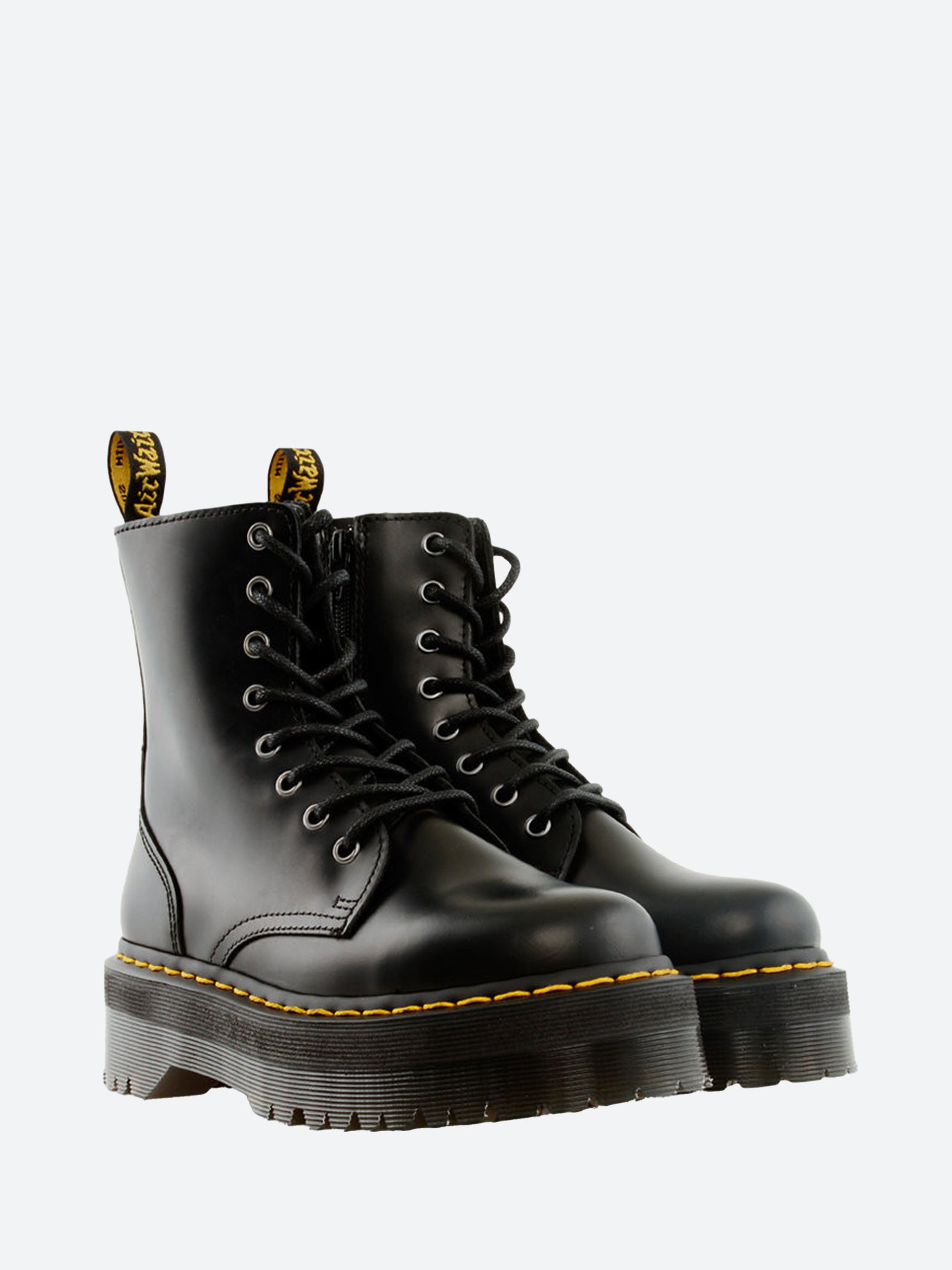 Dr. Martens - Jadon Boot in Black Polished Smooth – gravitypope