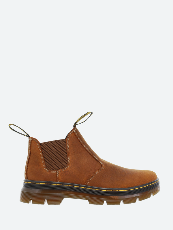 Dr. Martens Hardie II in Whiskey Pit Quarter Brown gravitypope