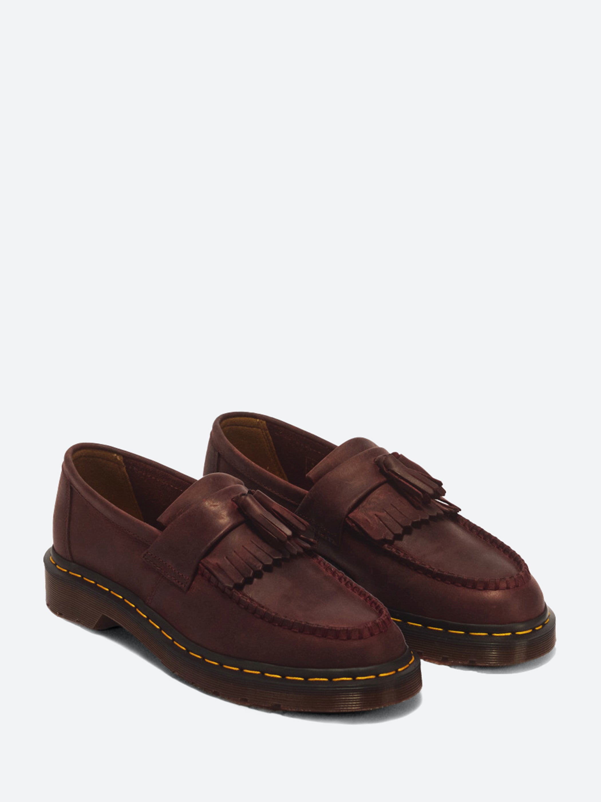 Dr. Martens - Adrian Tassel Loafers in Cherry Red – gravitypope