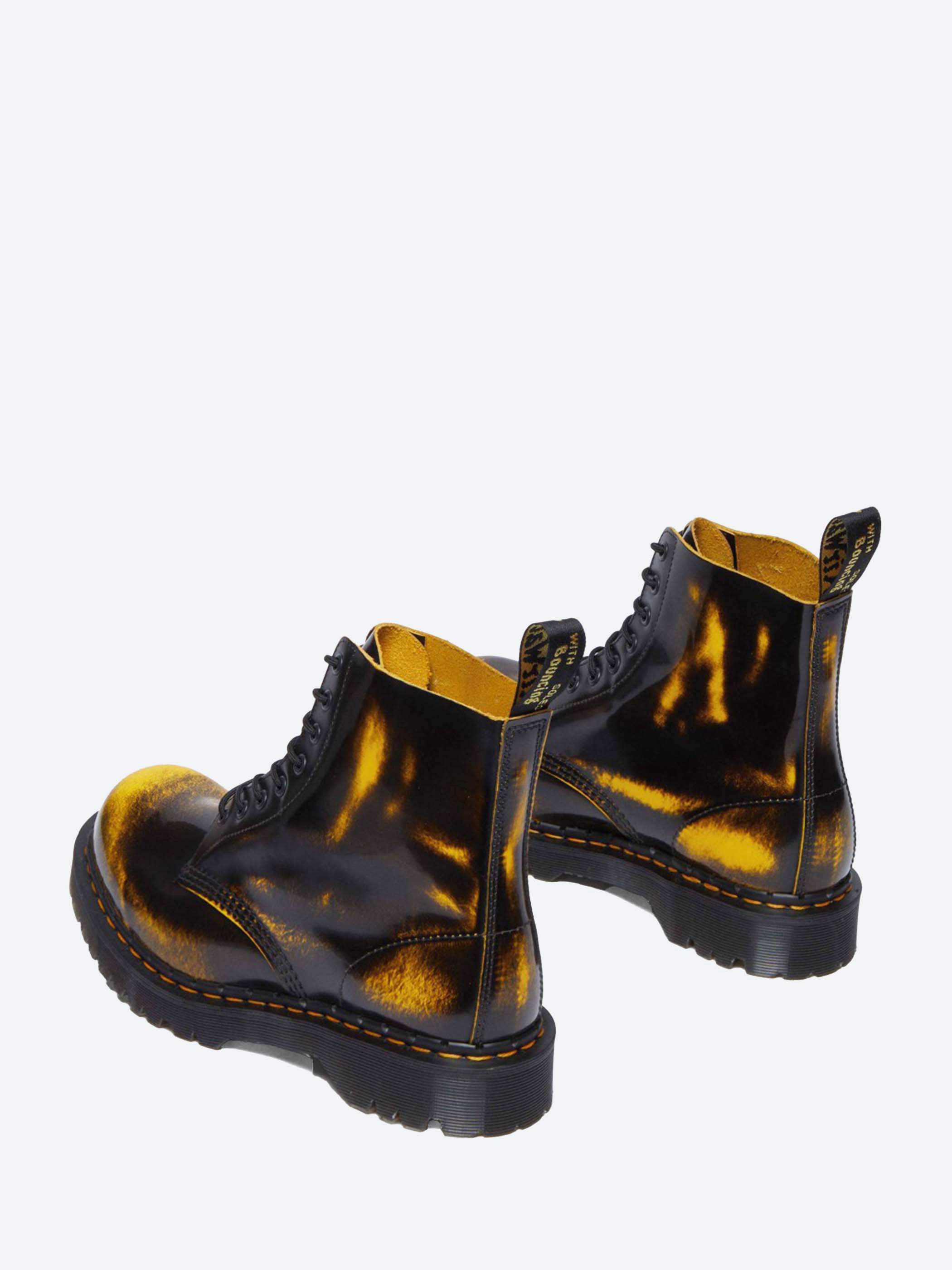 Dr. Martens 1460 MIE in Brown and Yellow gravitypope