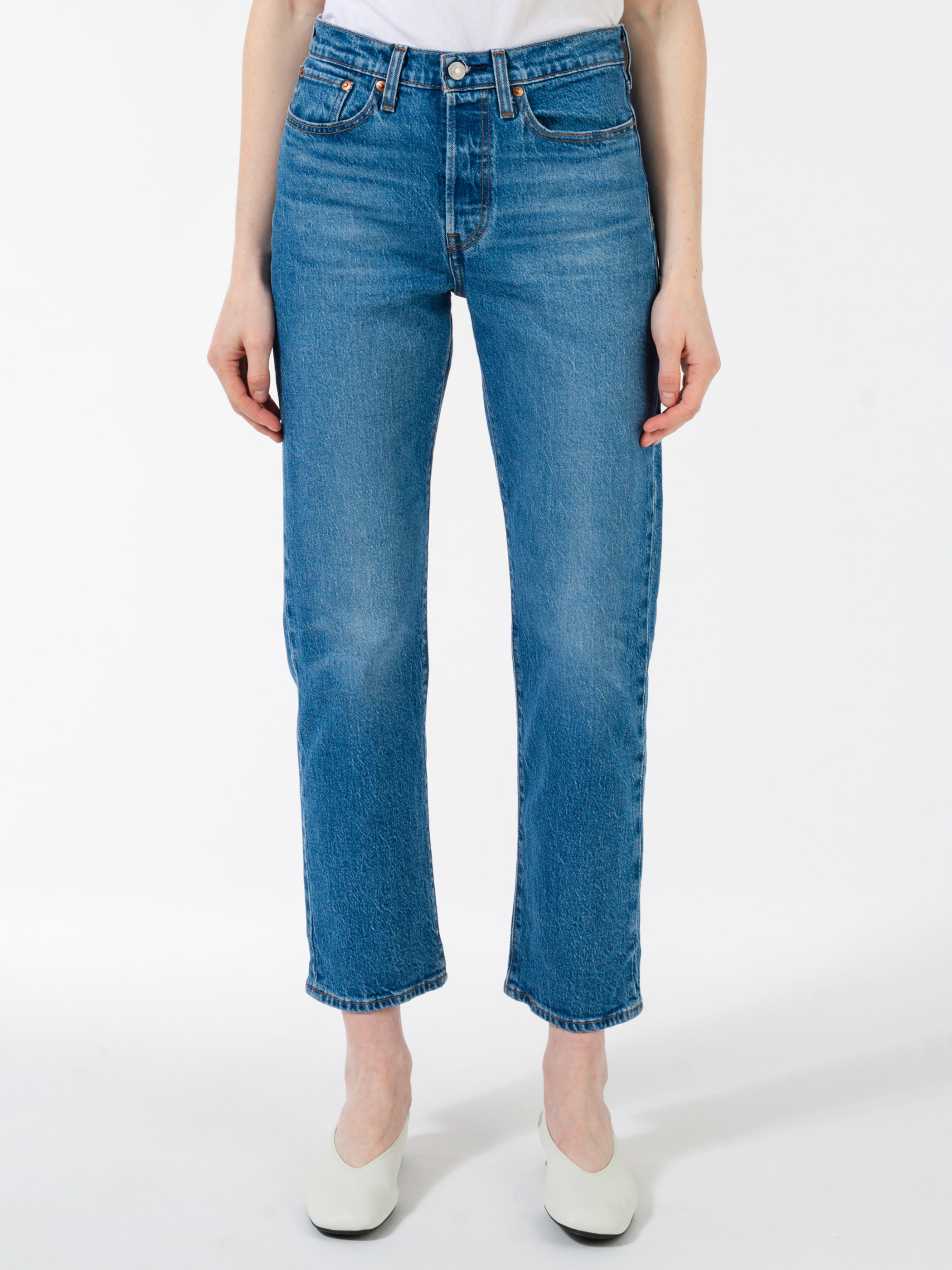 Levi's - Wedgie Fit Straight Jeans in Jive Sound – gravitypope