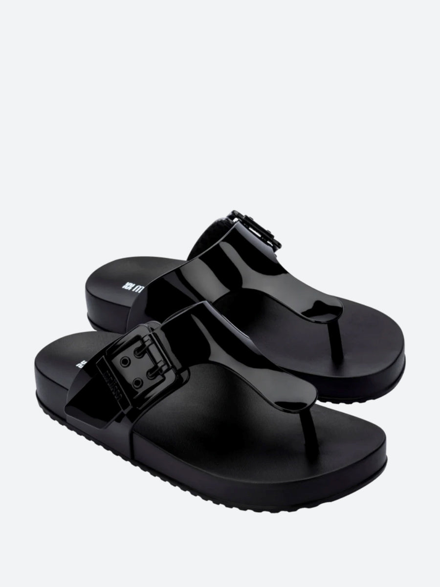 Melissa - Cozy Flip Flop in Black – gravitypope