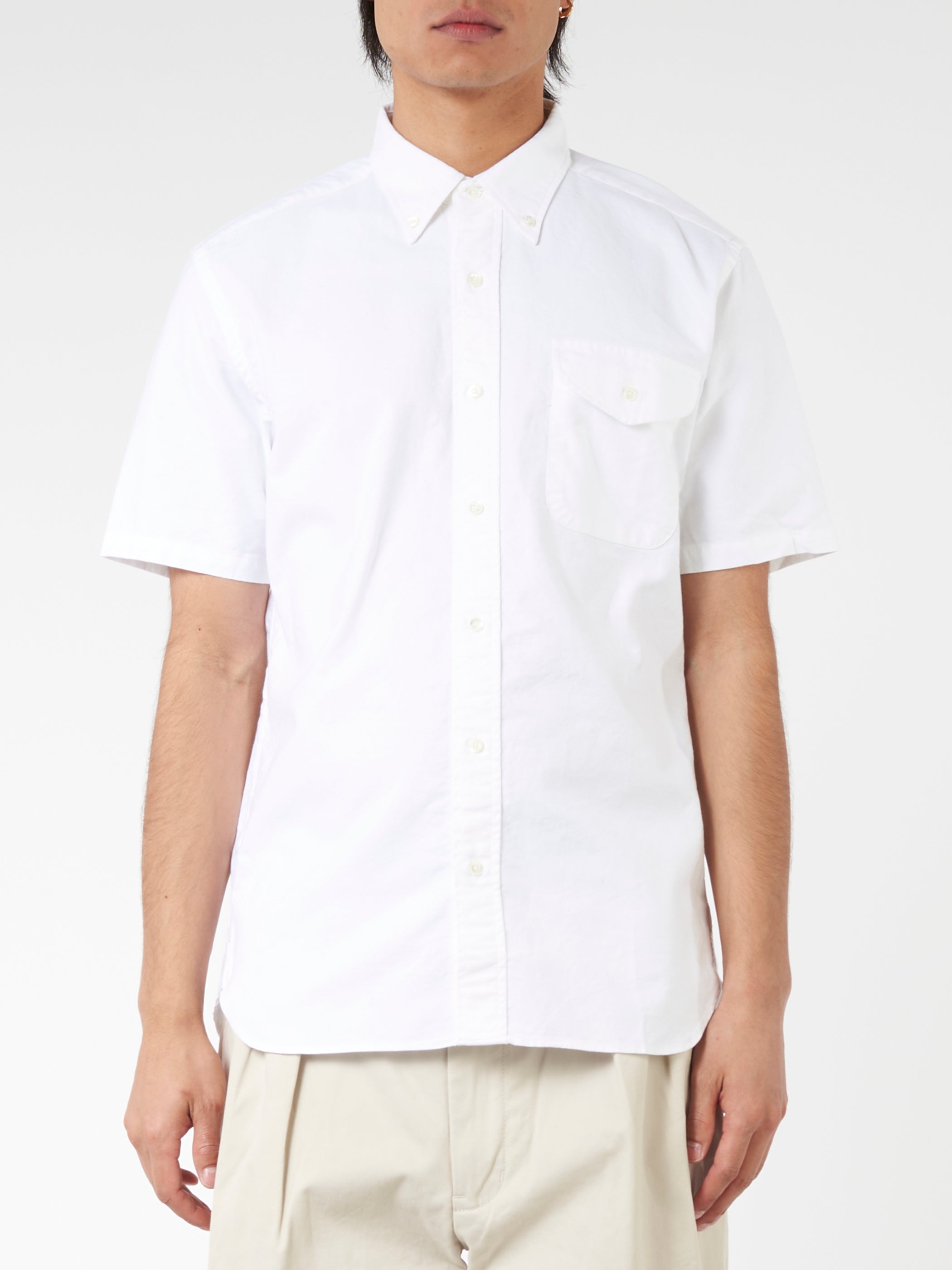 Oxford Short Sleeve Button-Down Shirt