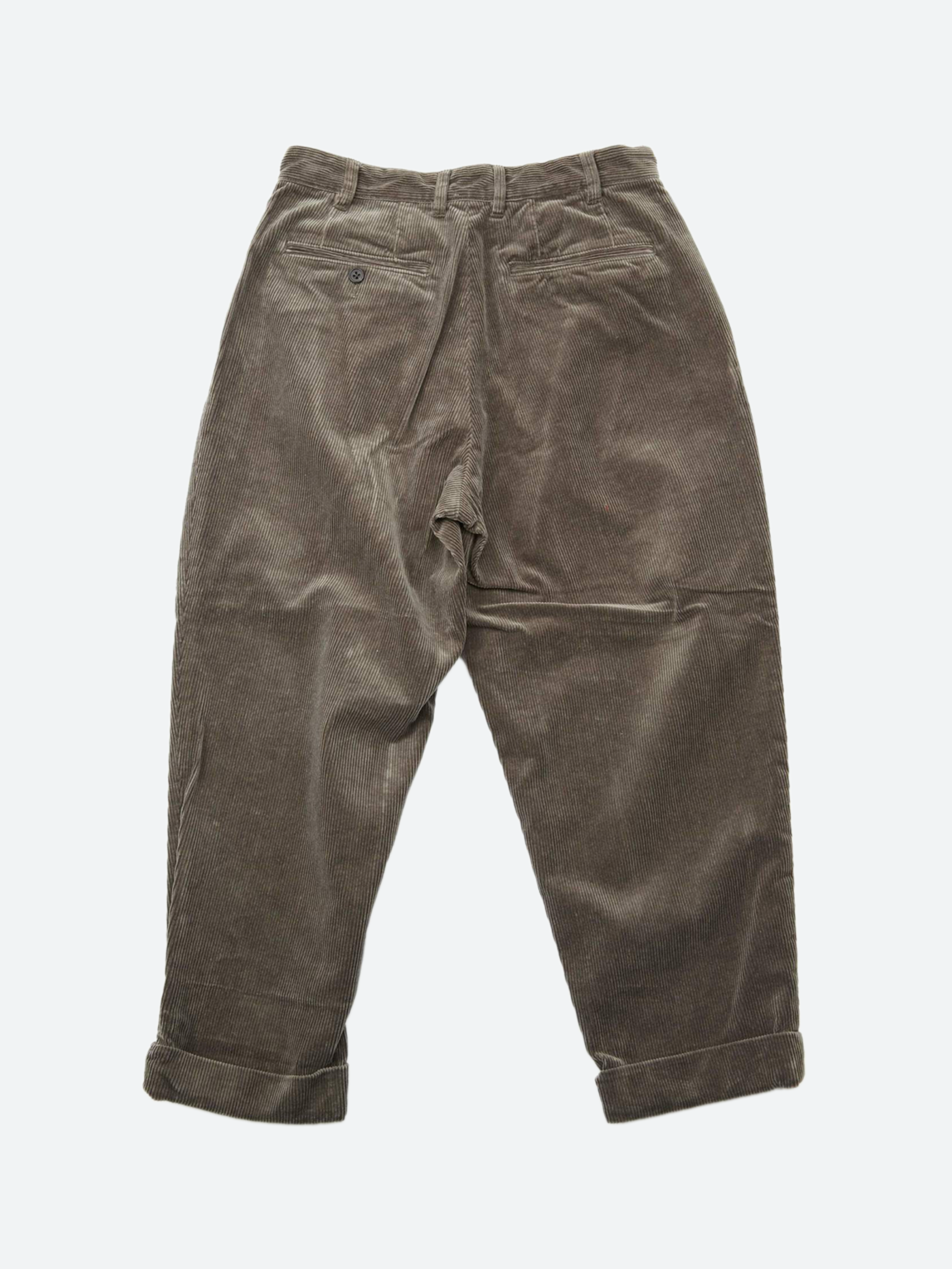2 Pleat Corduroy Pants