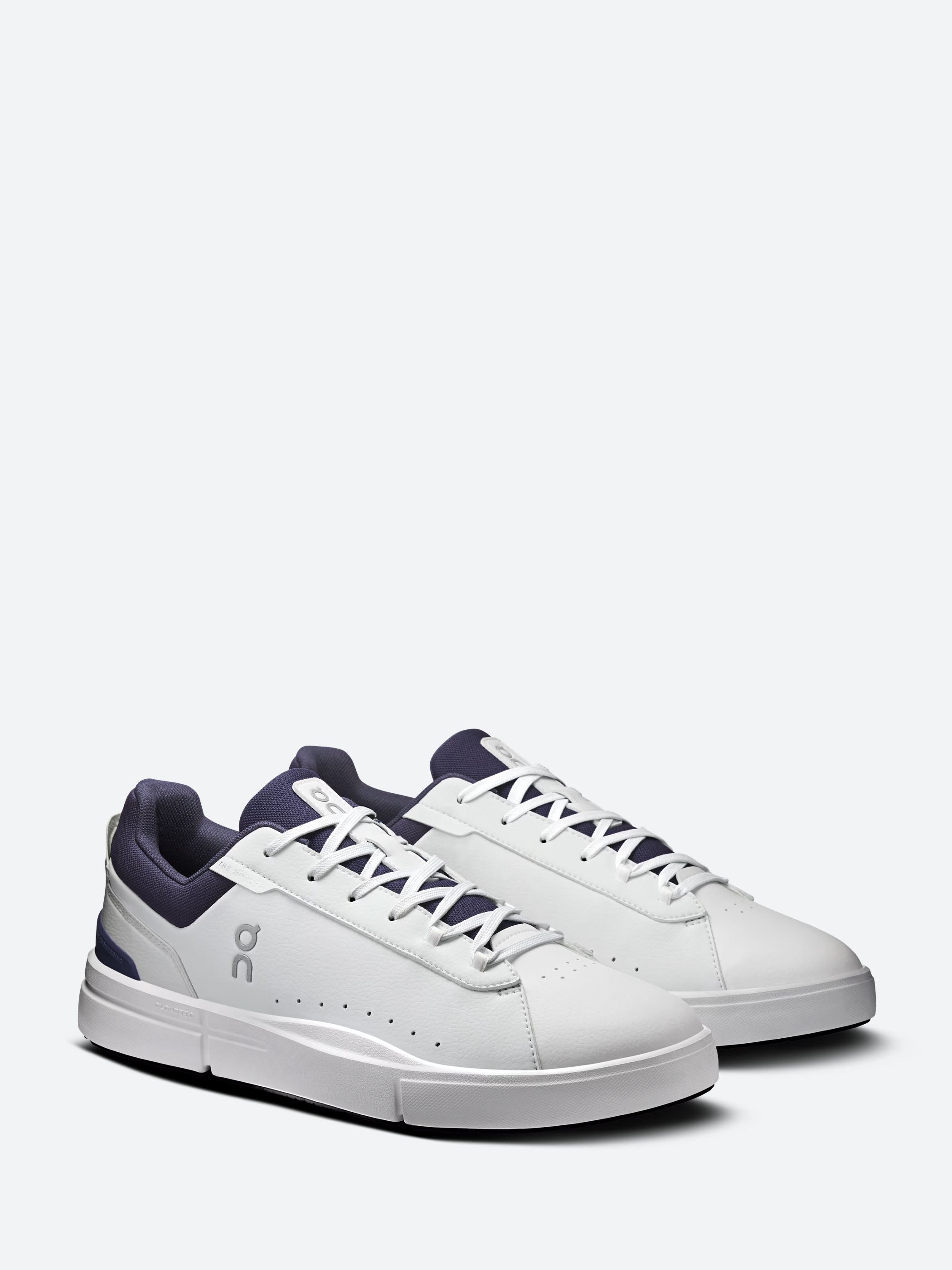 On Running - Men's The Roger Advantage in White and Midnight