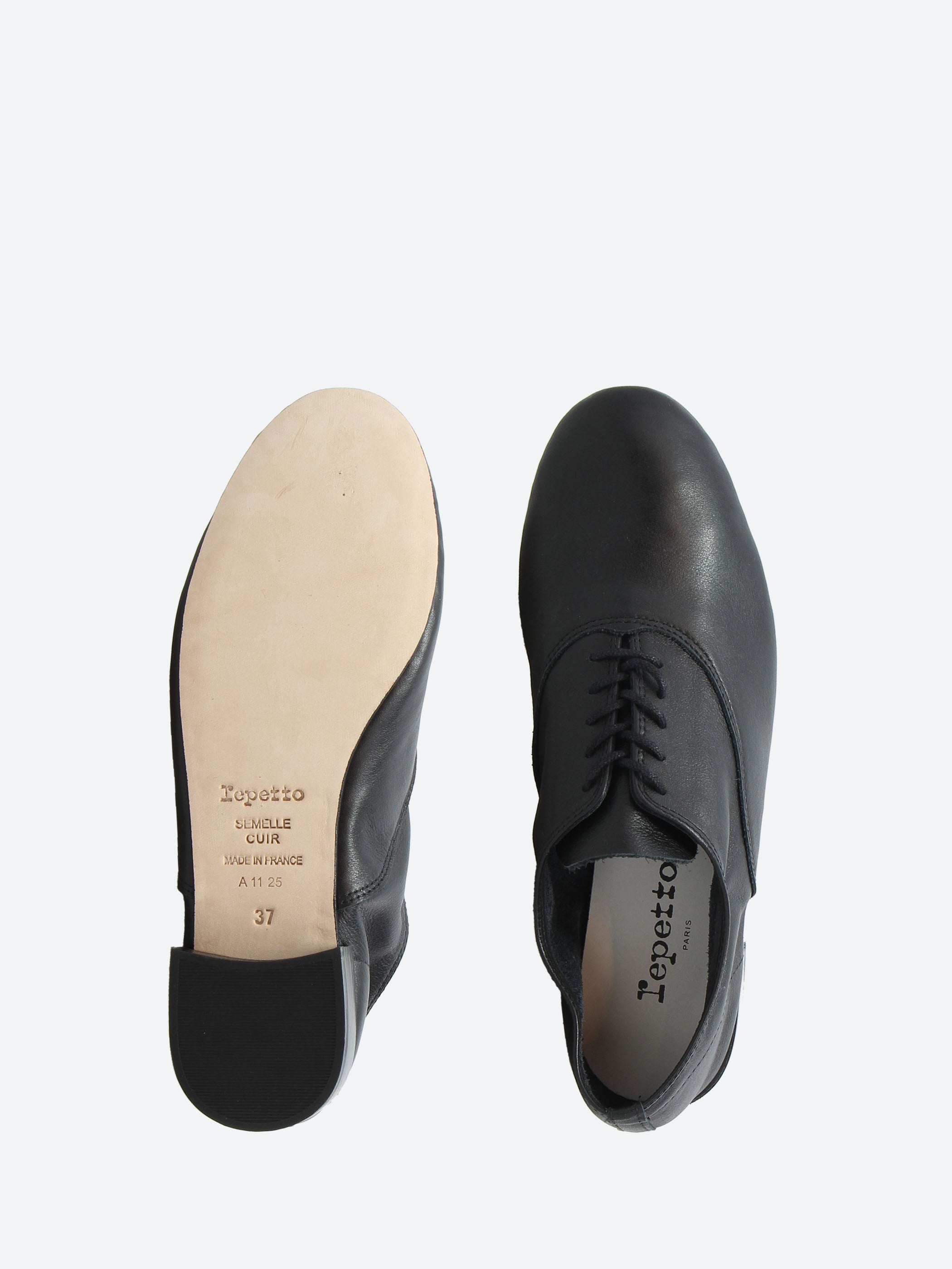 Repetto - Zizi Oxford Shoes in Noir – gravitypope
