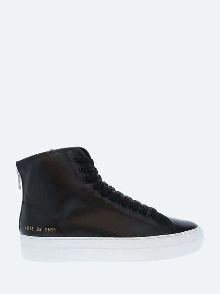 Woman by Common Projects - Tournament High Super in Black/White