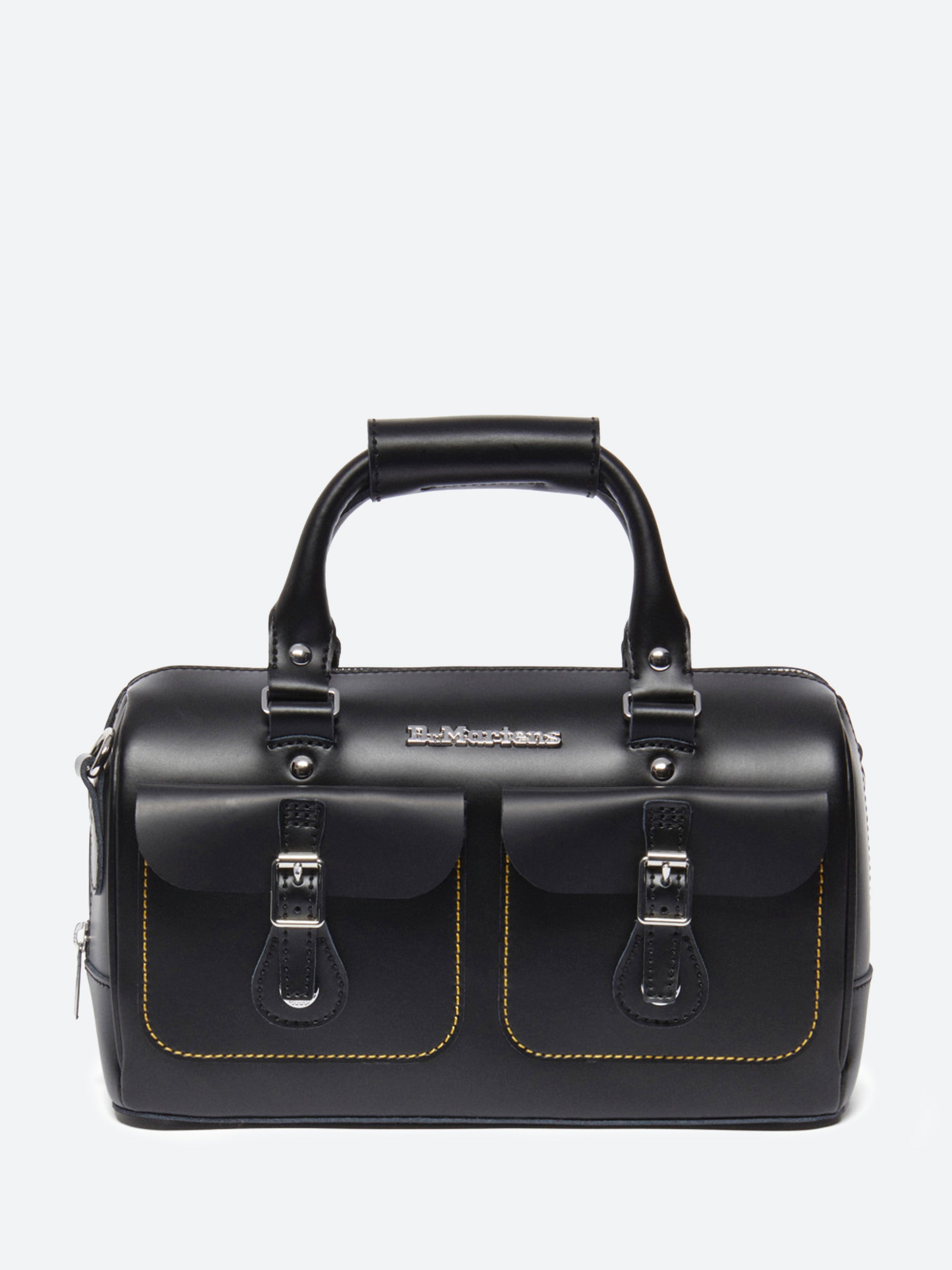 Kieve Leather Top Handle Bag