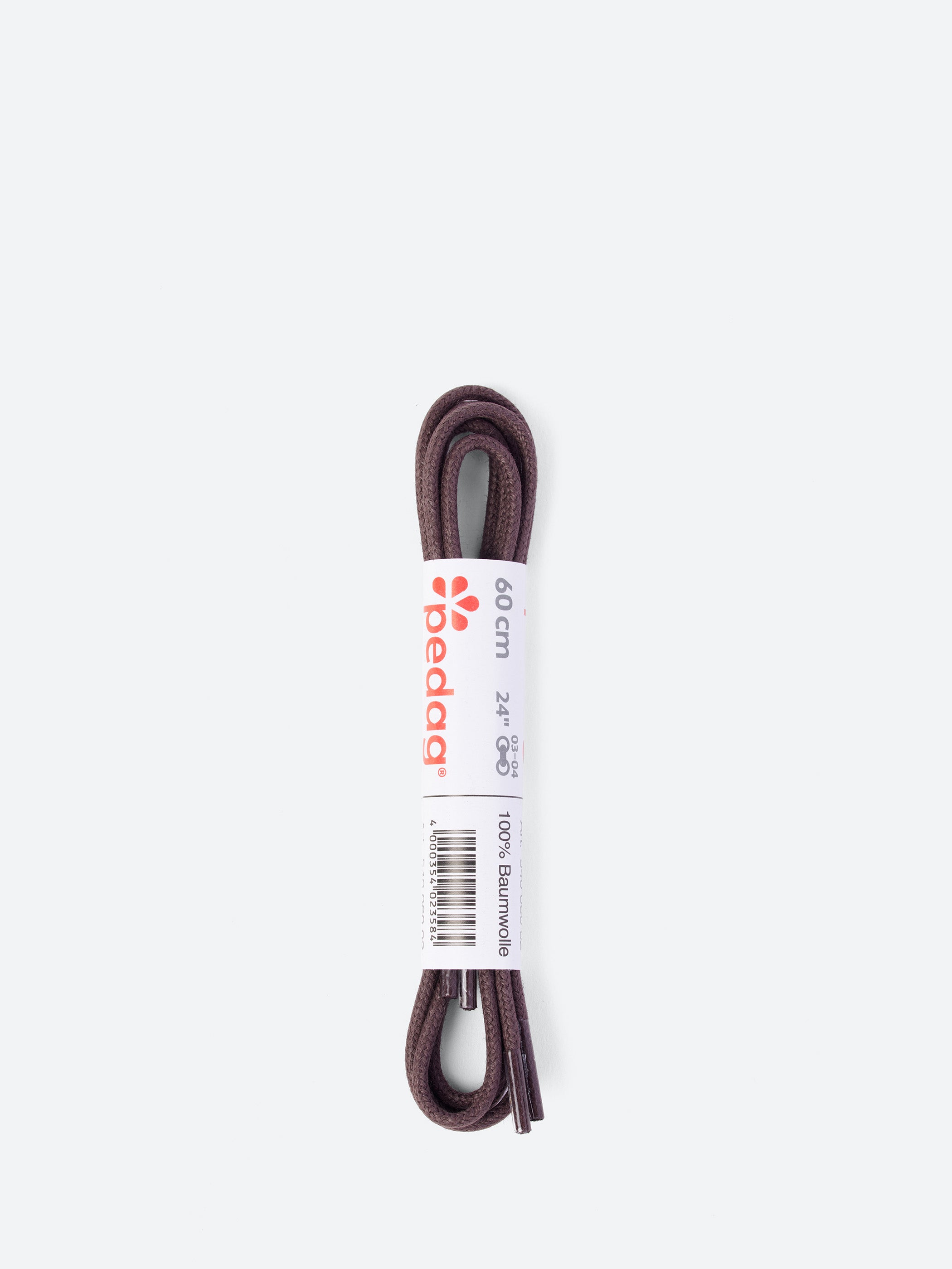 Waxed Thin Round Laces 24''