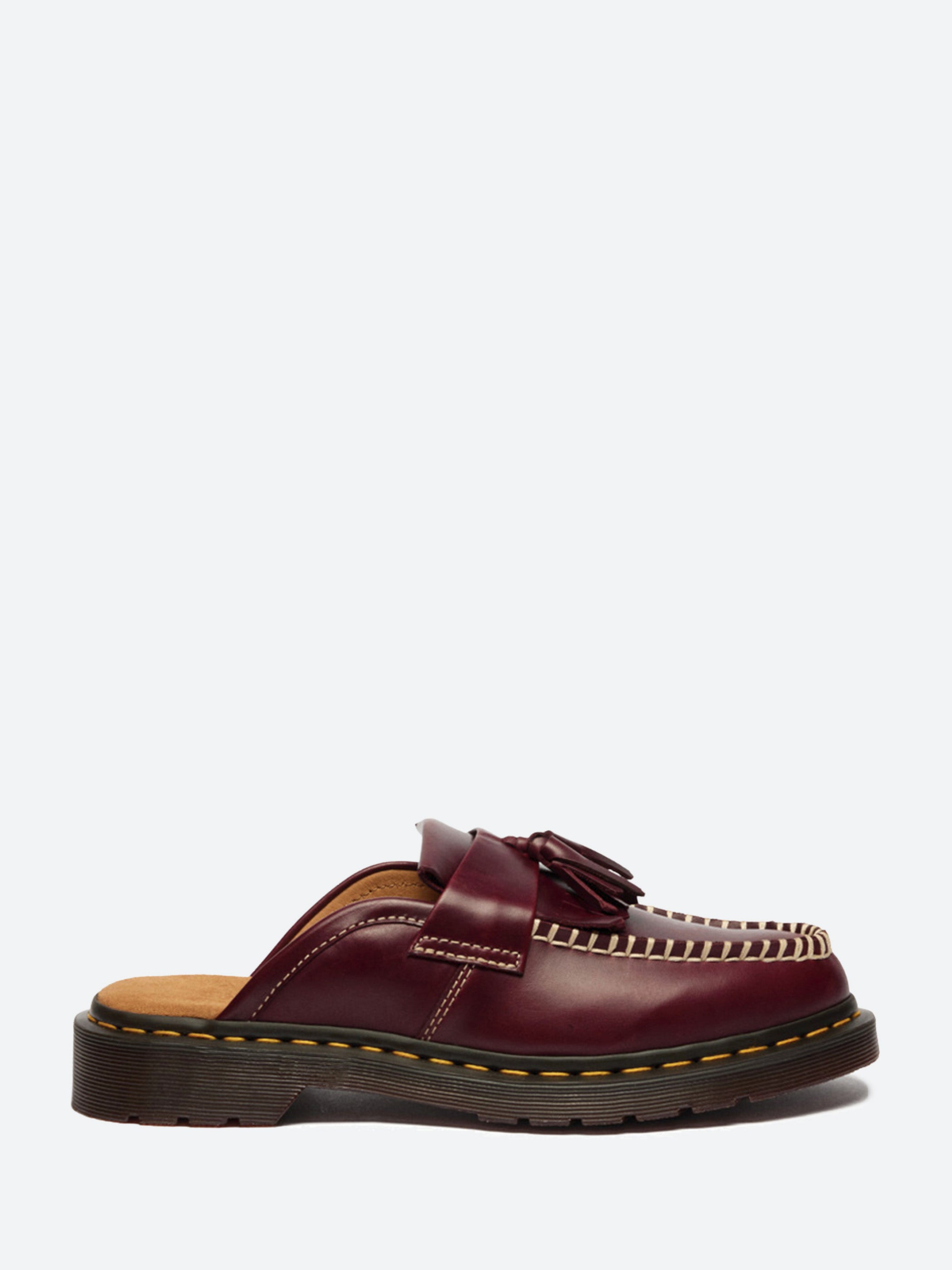 Dr. Martens - Adrian Mule in Cherry Red Orleans – gravitypope