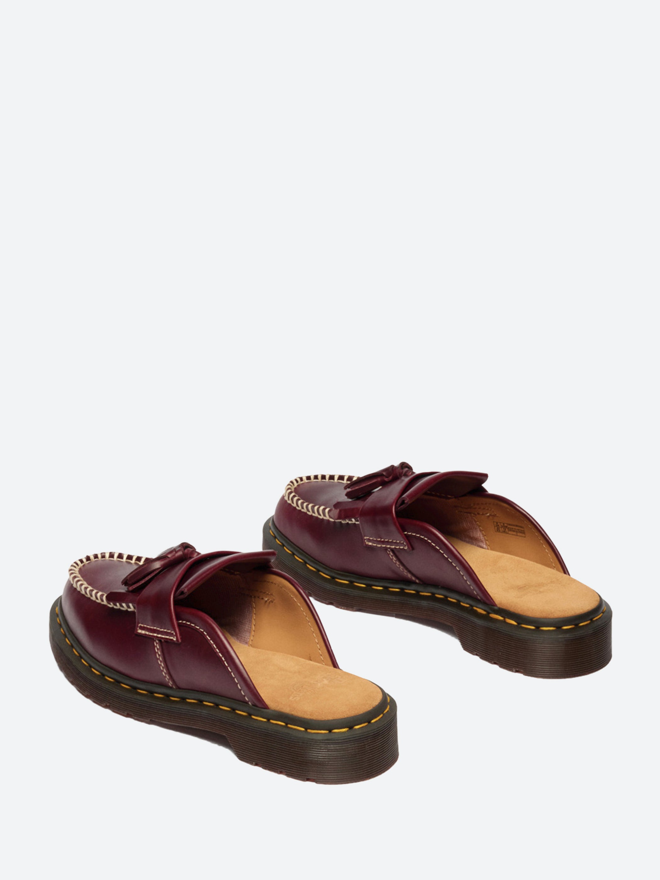 Dr. Martens - Adrian Mule in Cherry Red Orleans – gravitypope