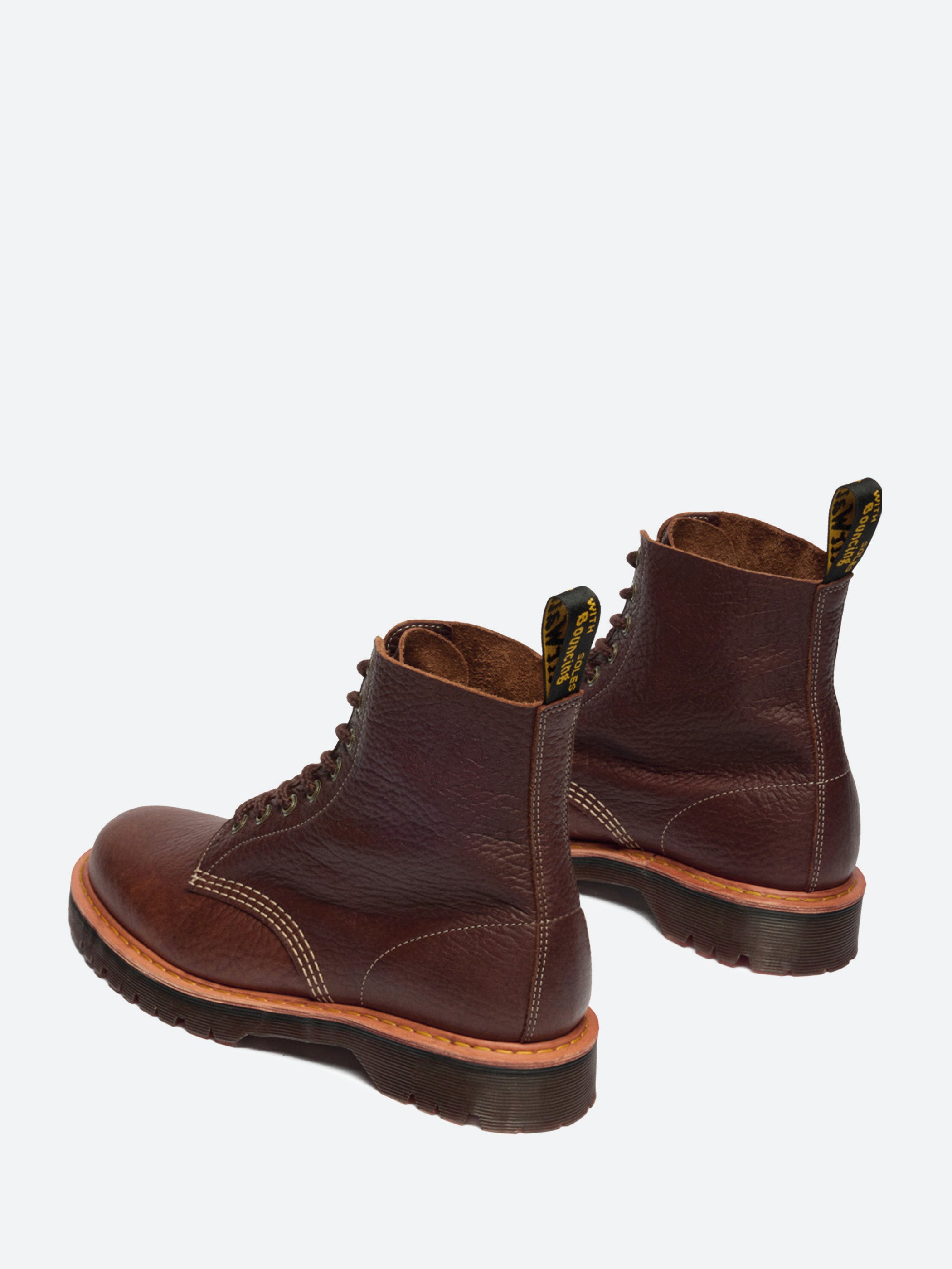 Dr. Martens - 1460 LW in Sepia Brown Wildgrain – gravitypope