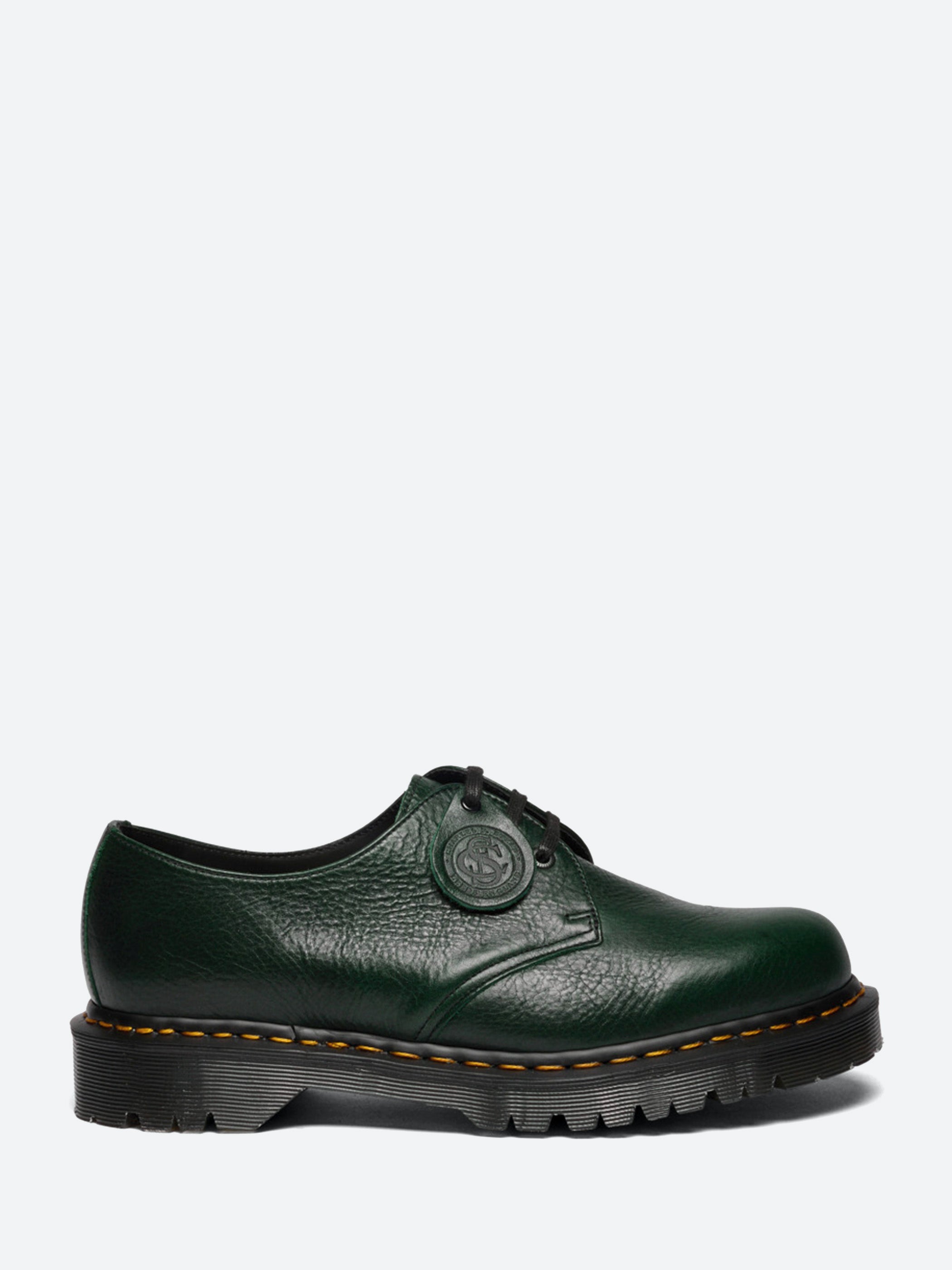 しー 1461 Lace and zip Smooth leather shoes in Black | Dr. Martens