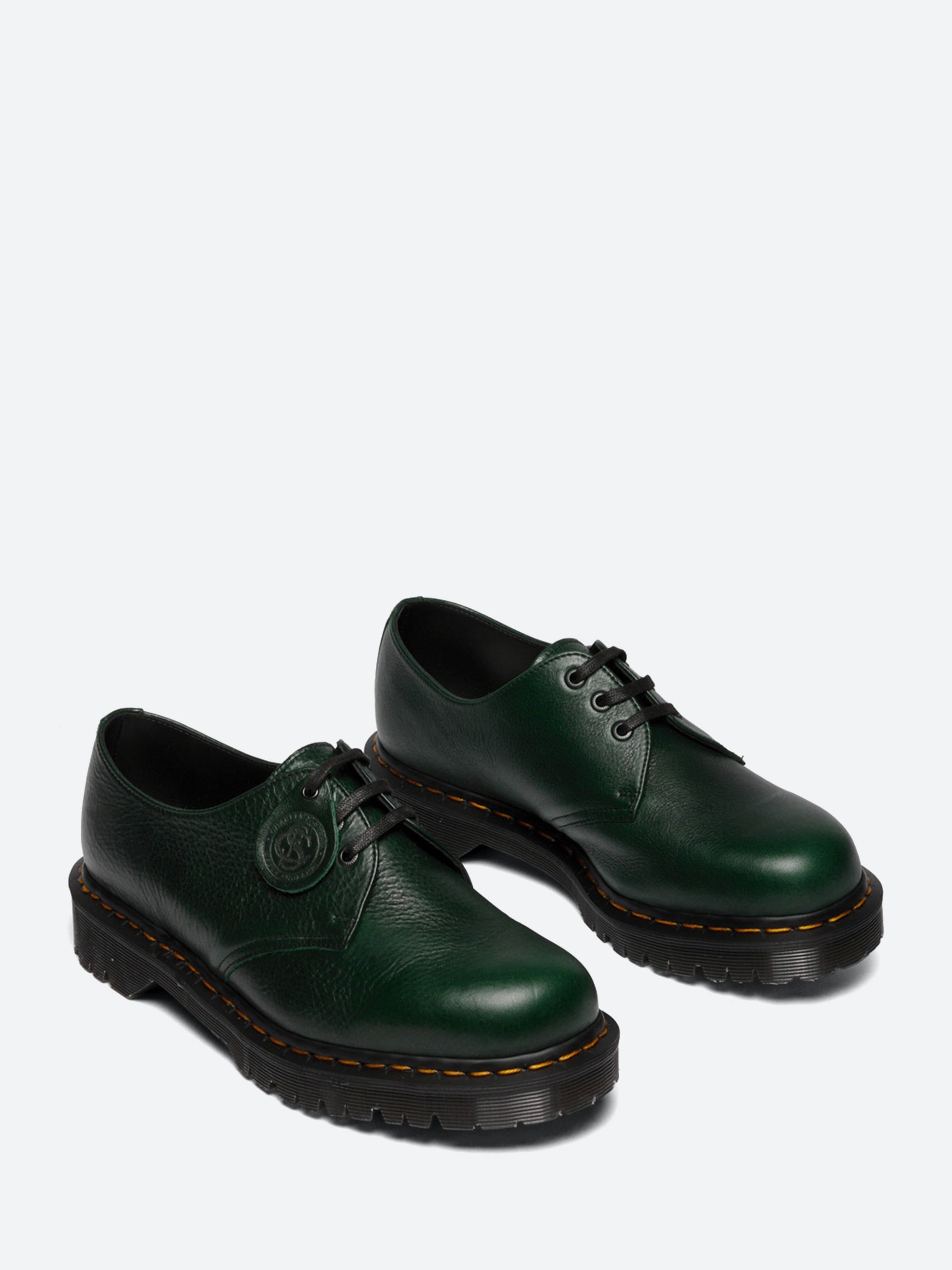 値下げしました【新品】Dr. Martens 1461 グリーン UK3 Dr. Martens - 1461 Made in England in Green – gravitypope