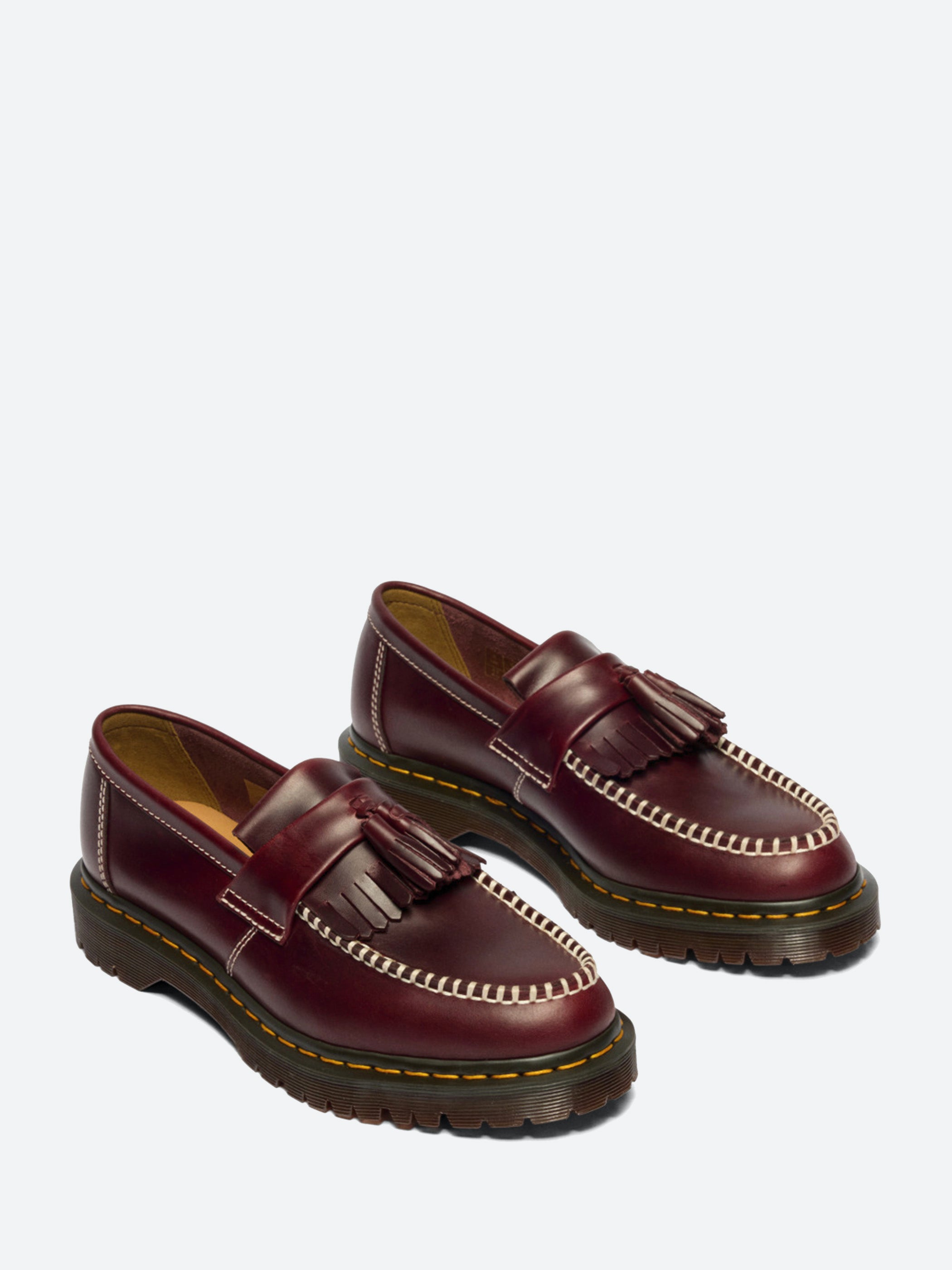 Dr Martens - Adrian Tassel in Cherry Red Orleans – gravitypope