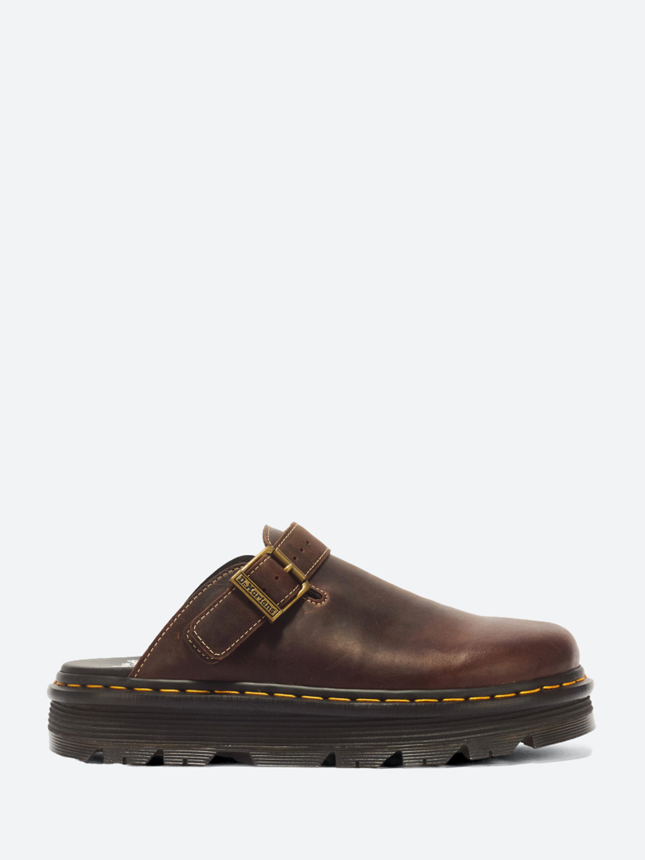 まさ5611様 Dr. Martens - Zebzag Mule in Dark Brown Crazy Horse – gravitypope