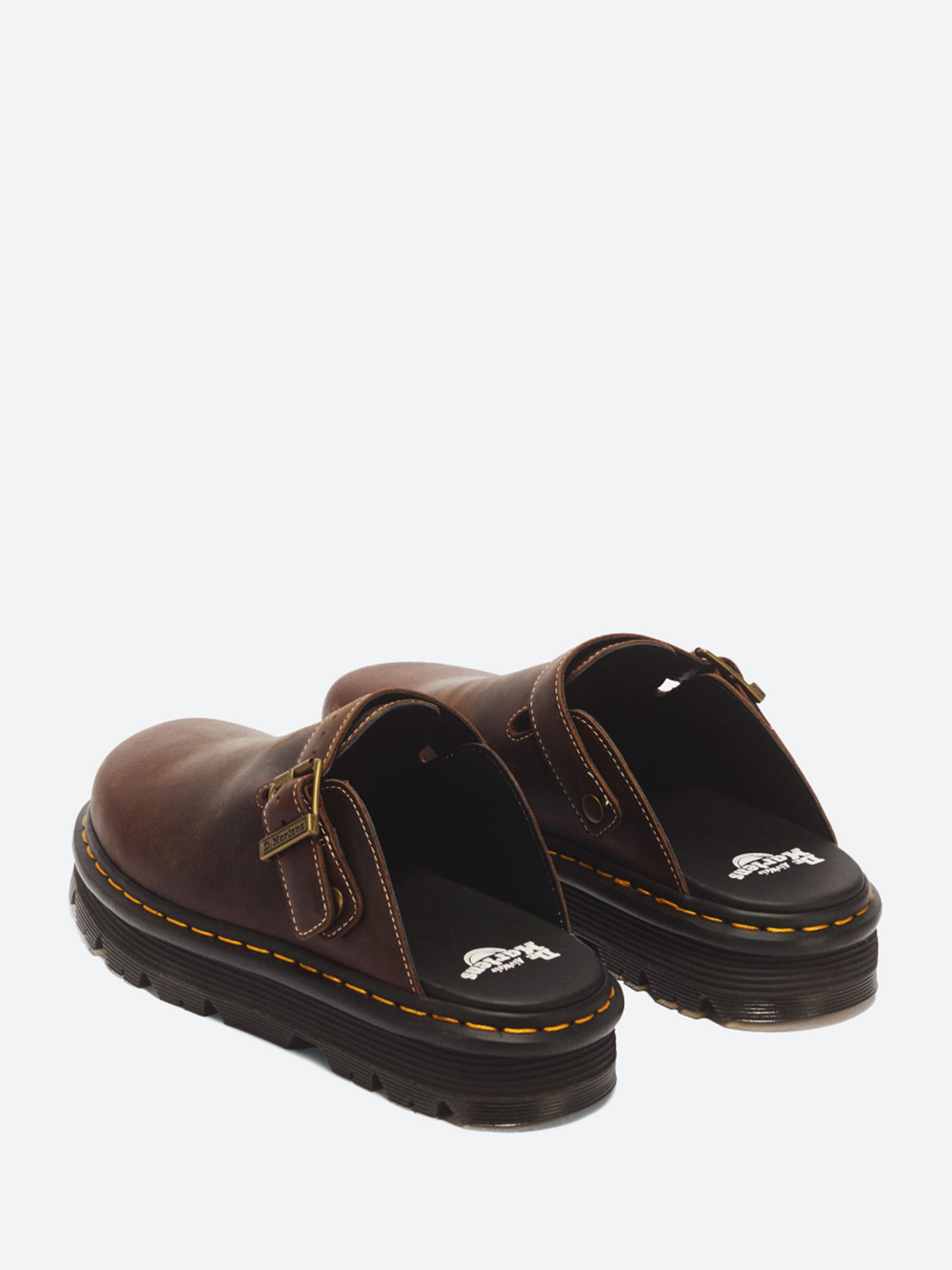 まさ5611様 Dr. Martens - Zebzag Mule in Dark Brown Crazy Horse – gravitypope
