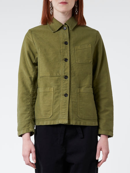 Vetra KHAKI WOMEN’S JACKET 34 100% Organic Cotton twill ladies' workwear jacket - VETRA