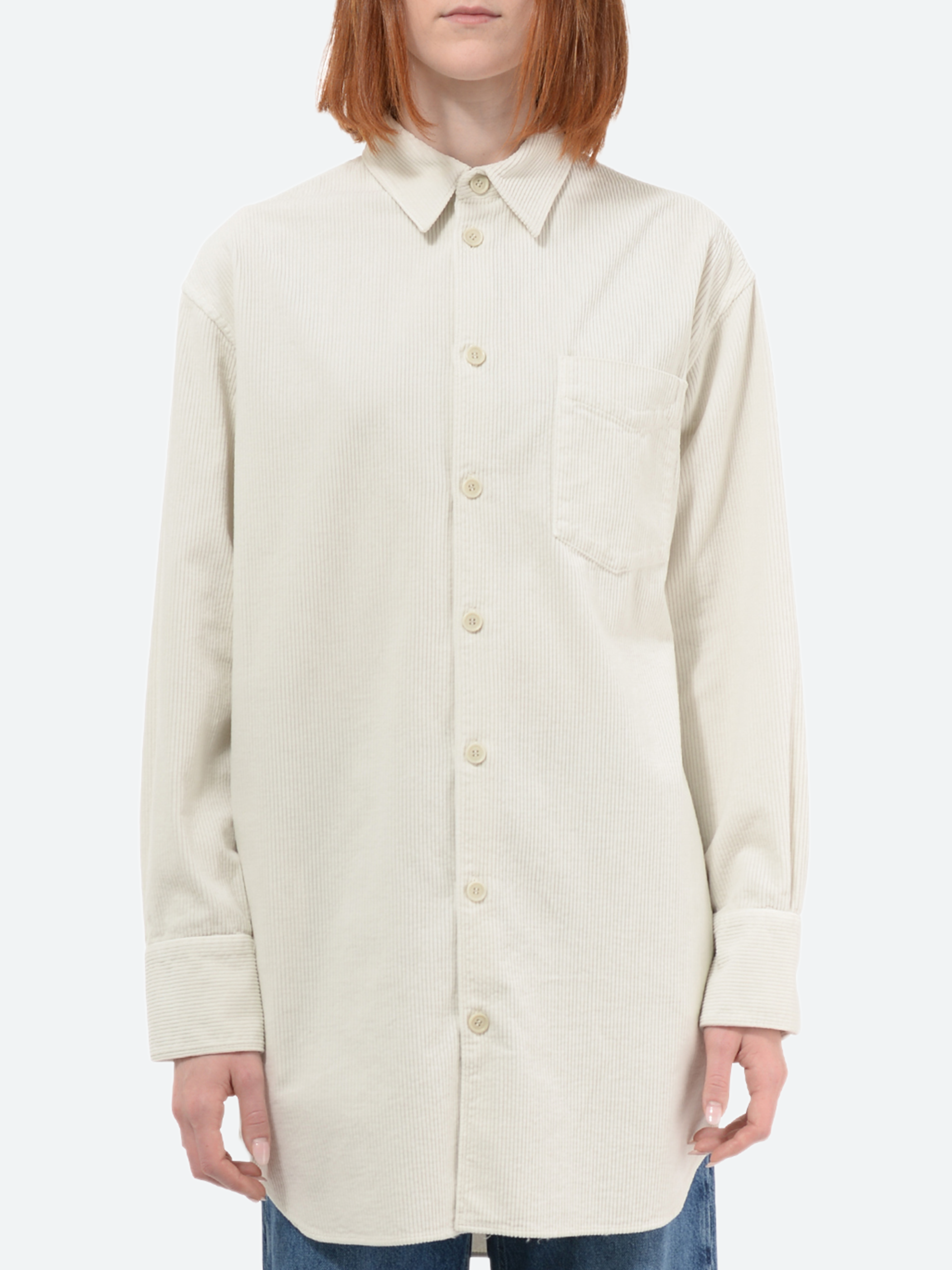 Garment-Dyed Corduroy Shirt