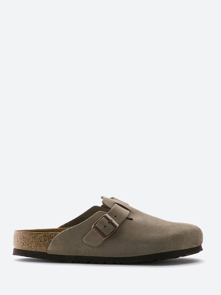 Birkenstock - Boston Soft Footbed in Taupe – gravitypope