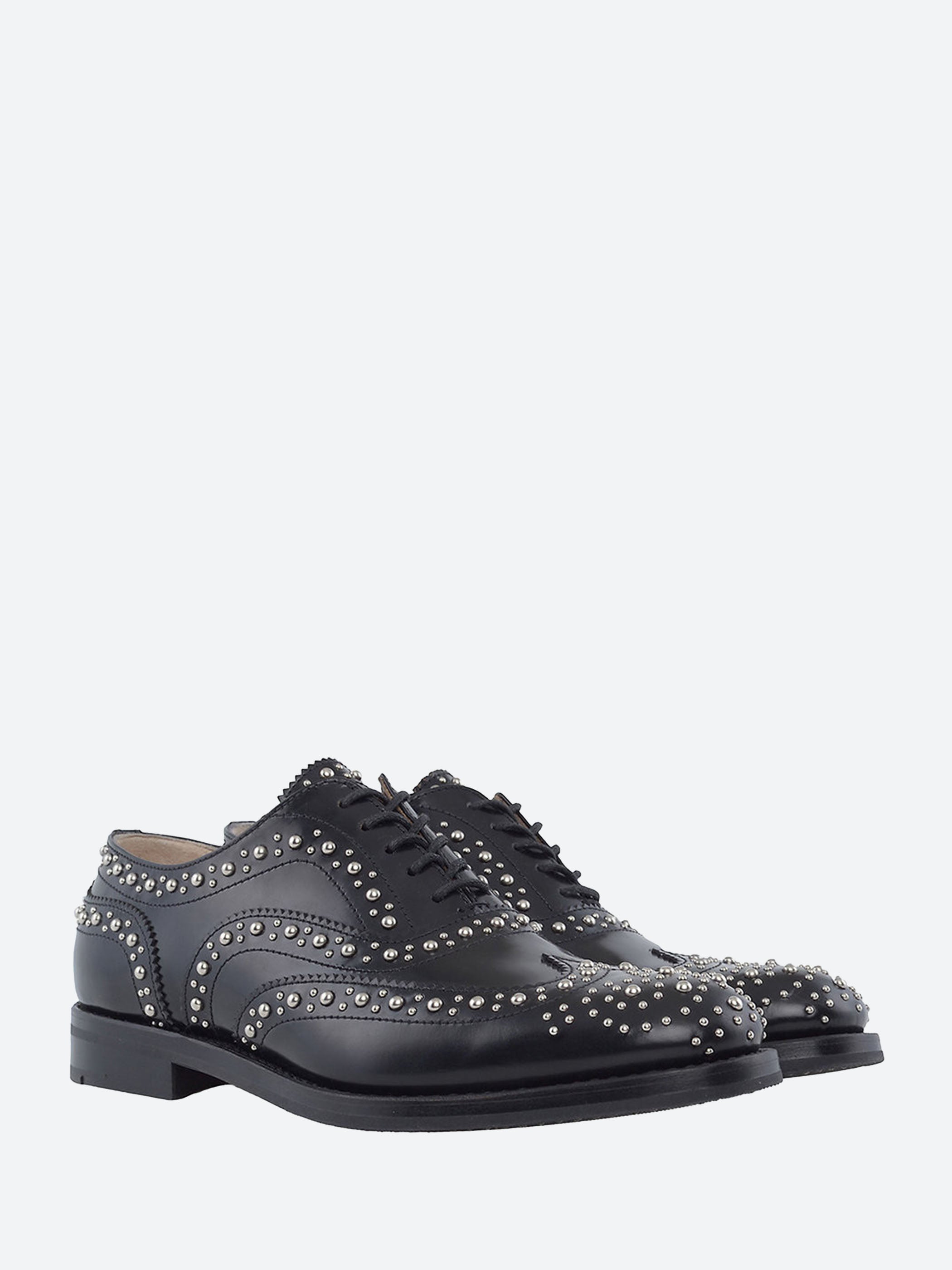 ●church's BURWOOD MET BLK POLISHED 35 Church's - Burwood Met in Black Polished – gravitypope