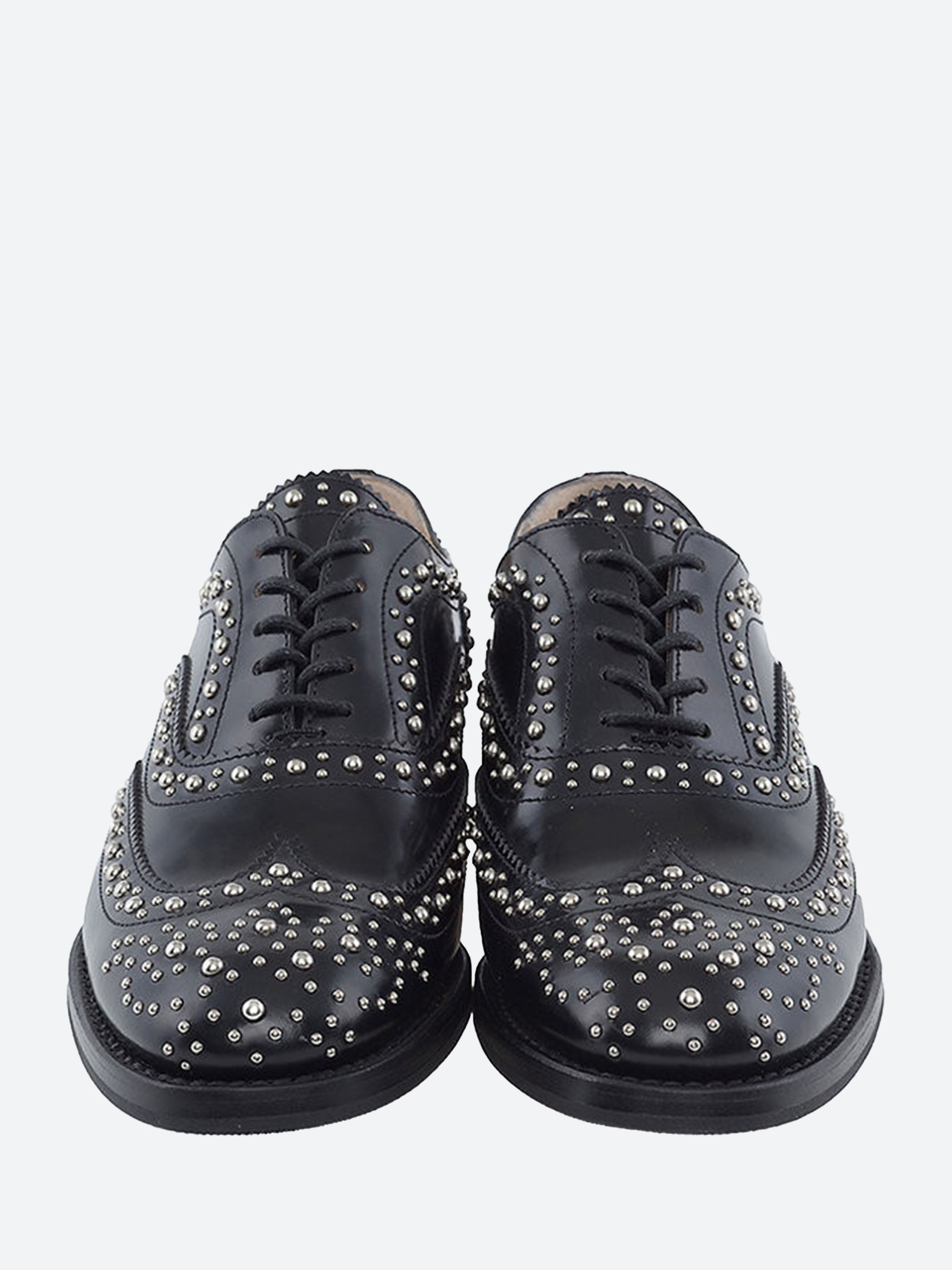 ●church's BURWOOD MET BLK POLISHED 35 Church's - Burwood Met in Black Polished – gravitypope