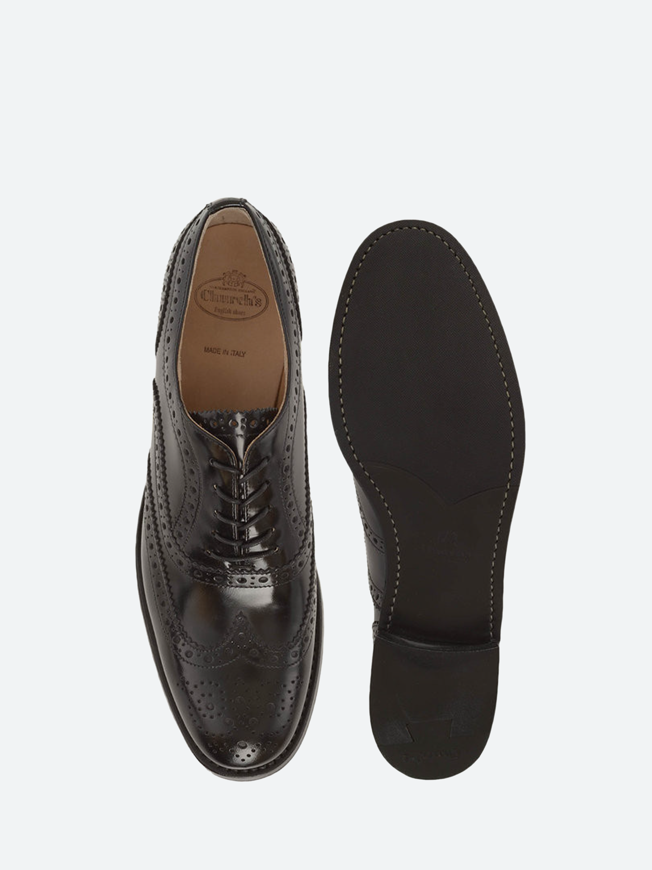 ●church's BURWOOD MET BLK POLISHED 35 Church's - Burwood 35 in Black Polish – gravitypope
