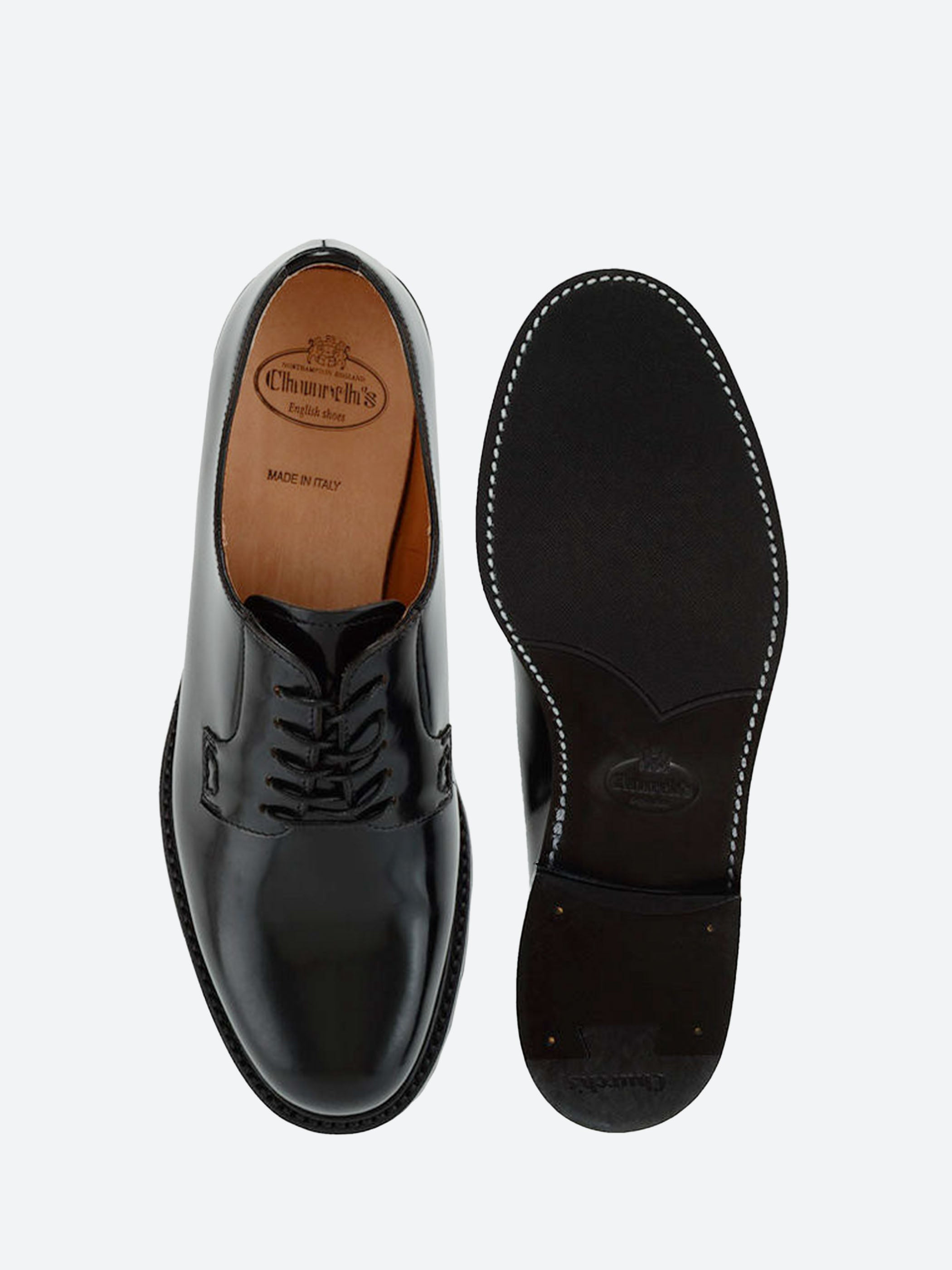 Church's - Burwood Met in Black Polished – gravitypope