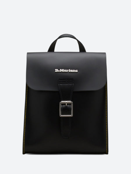 Dr.Martens リュック Kiev Leather Box Laptop Backpack in Black | Dr. Martens