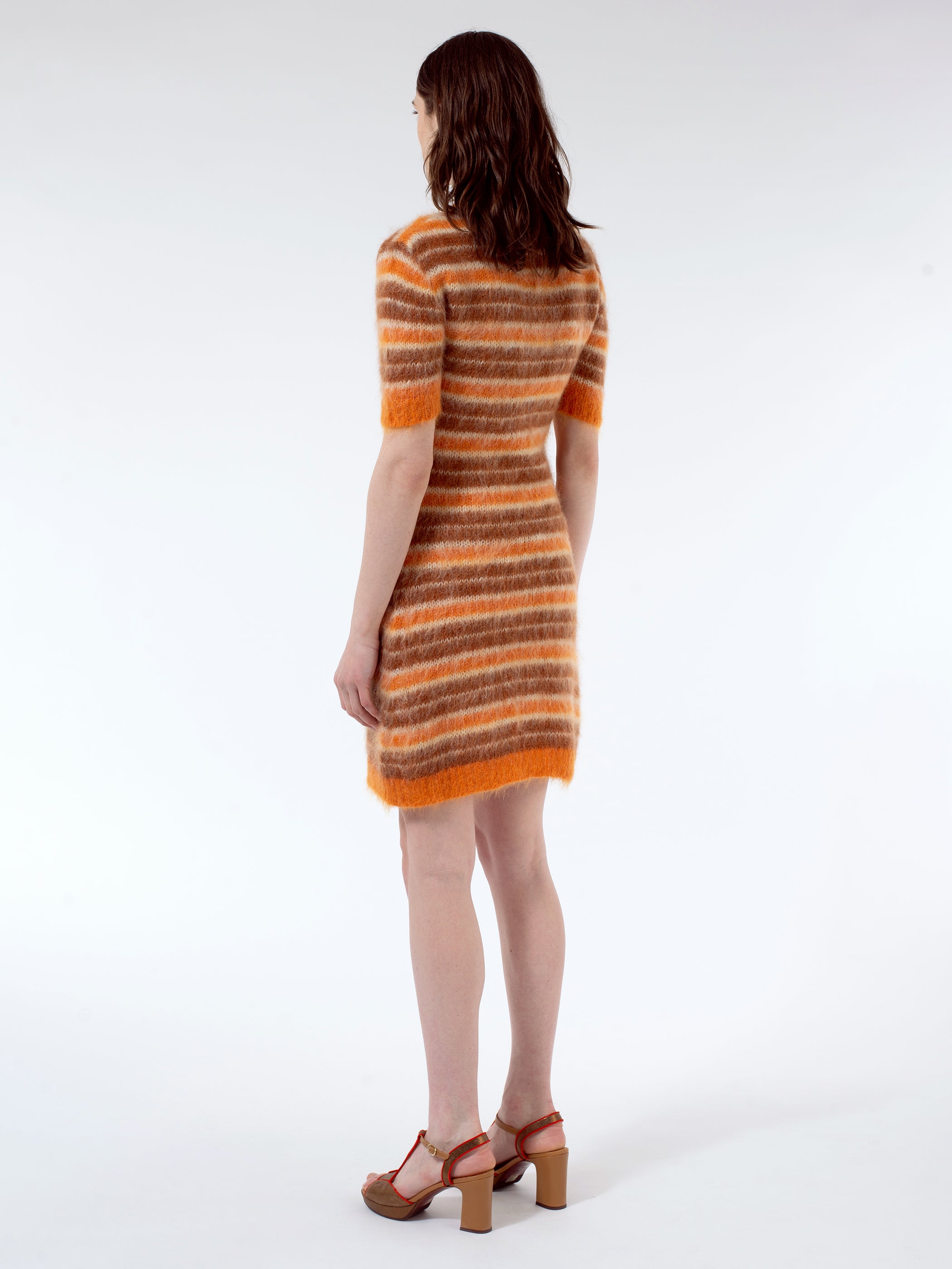 Marni Mohair Dress in Clay gravitypope
