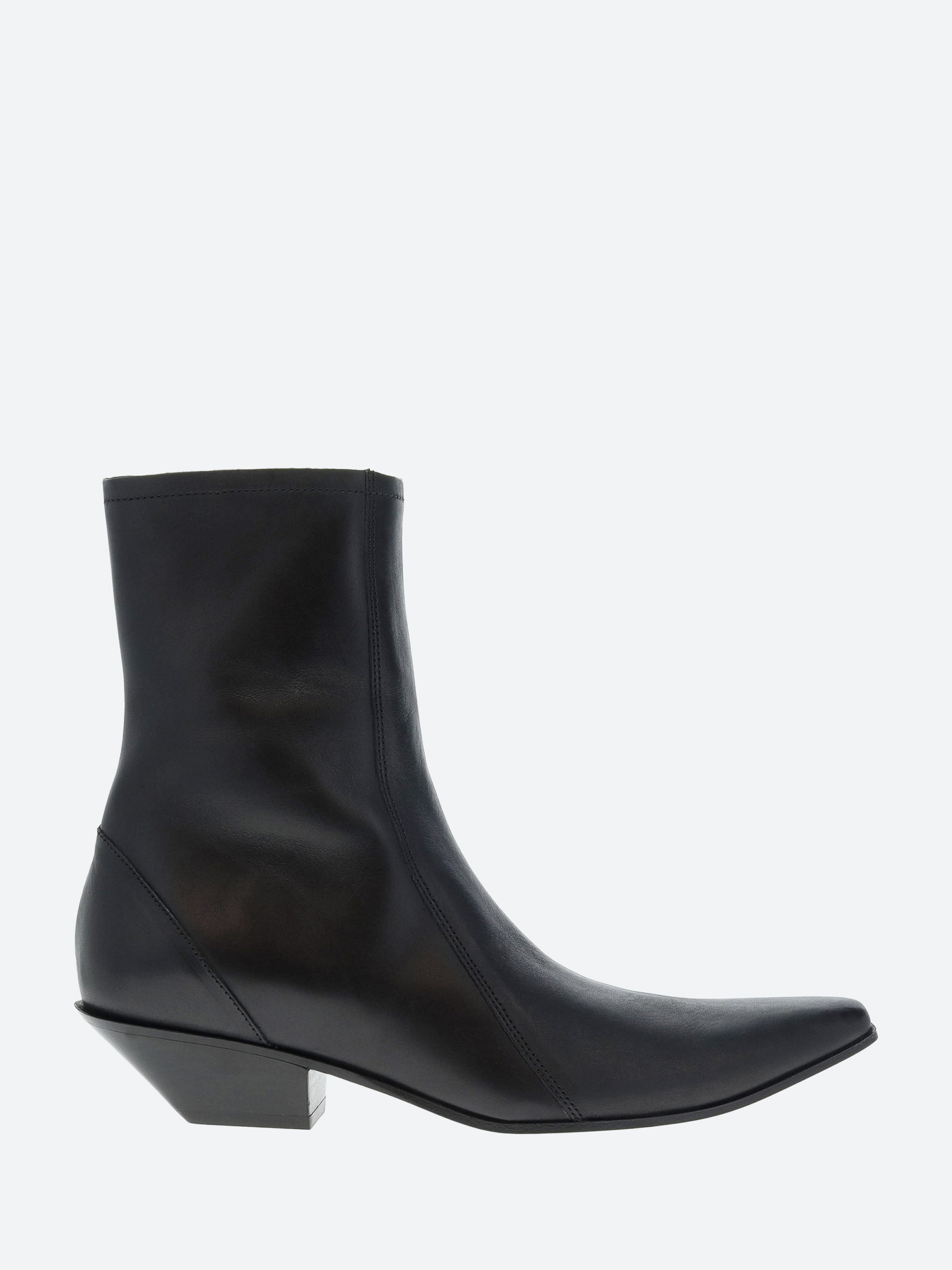 Leather Ankle Boots