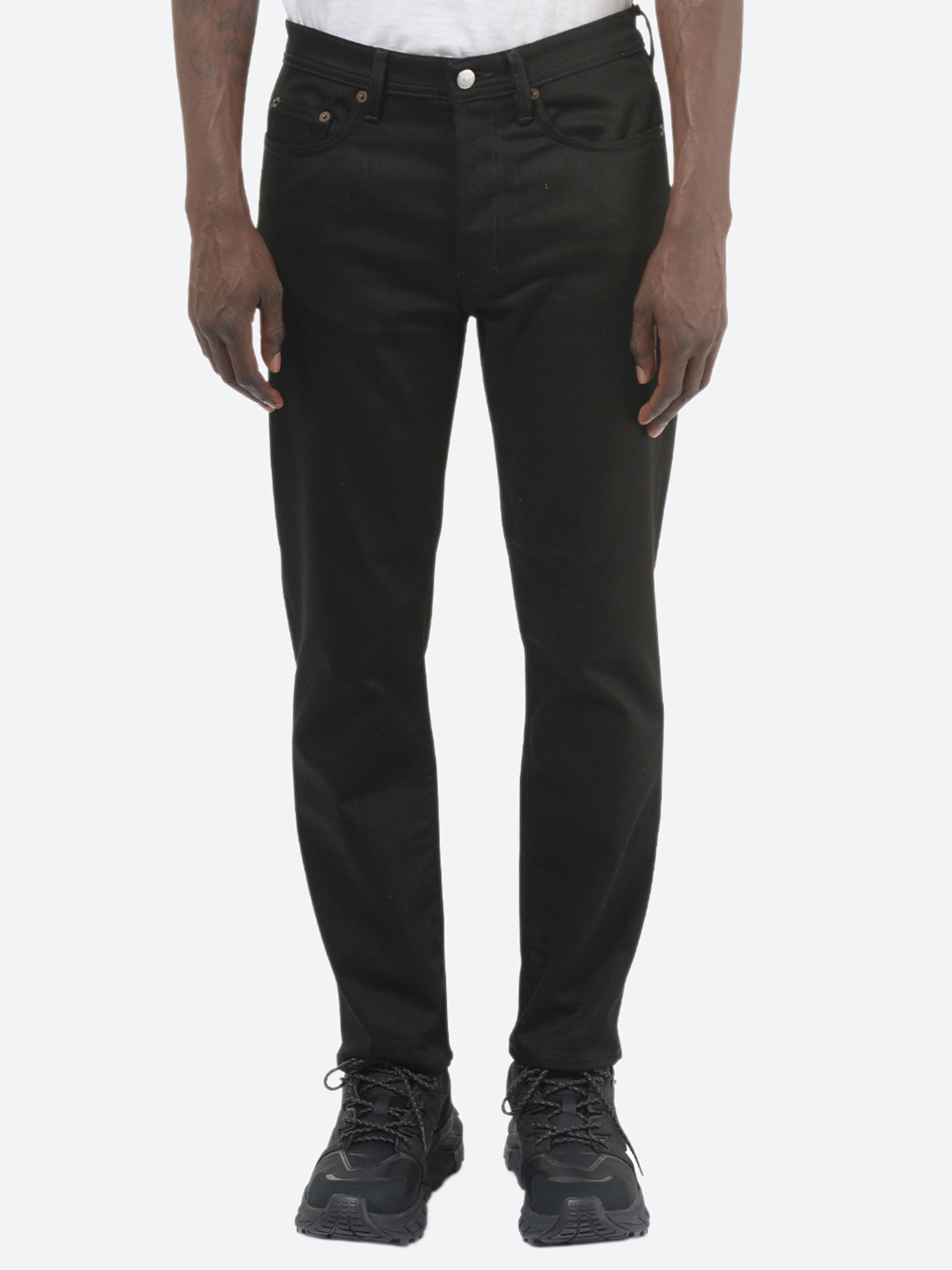 Acne acne studios / BLACK skinny Studios - River Slim Tapered 