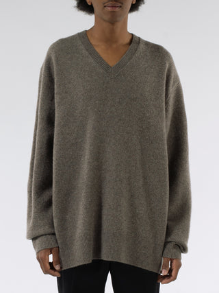 Acne Studios V-Neck Wool Cashmere Jumper