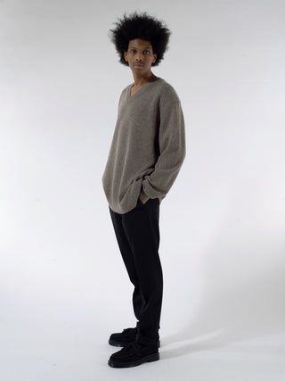Acne Studios V-Neck Wool Cashmere Jumper