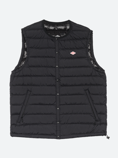 DANTON / CREWNECK INNER DOWN VEST（M） Danton - Inner Down Crewneck Vest in Olive – gravitypope