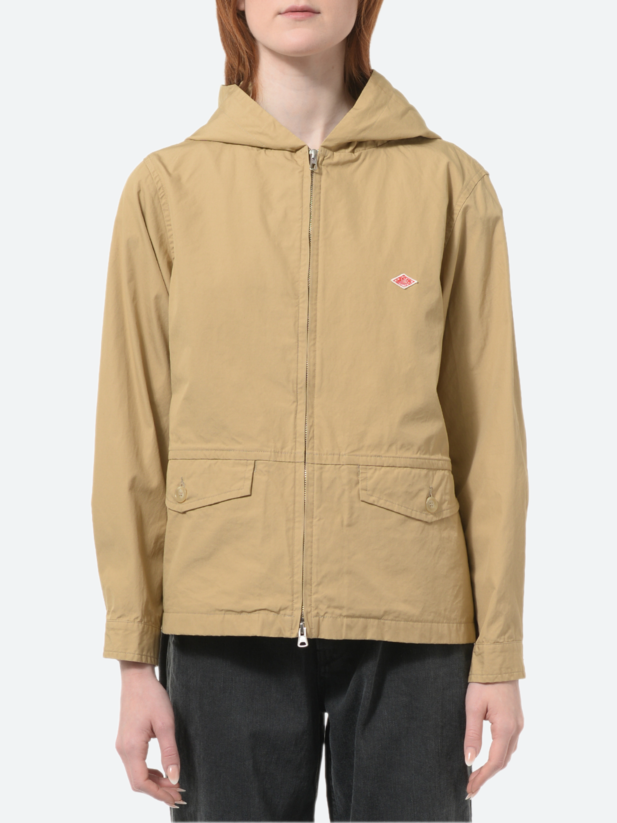 Down Proof Hooded Jacket