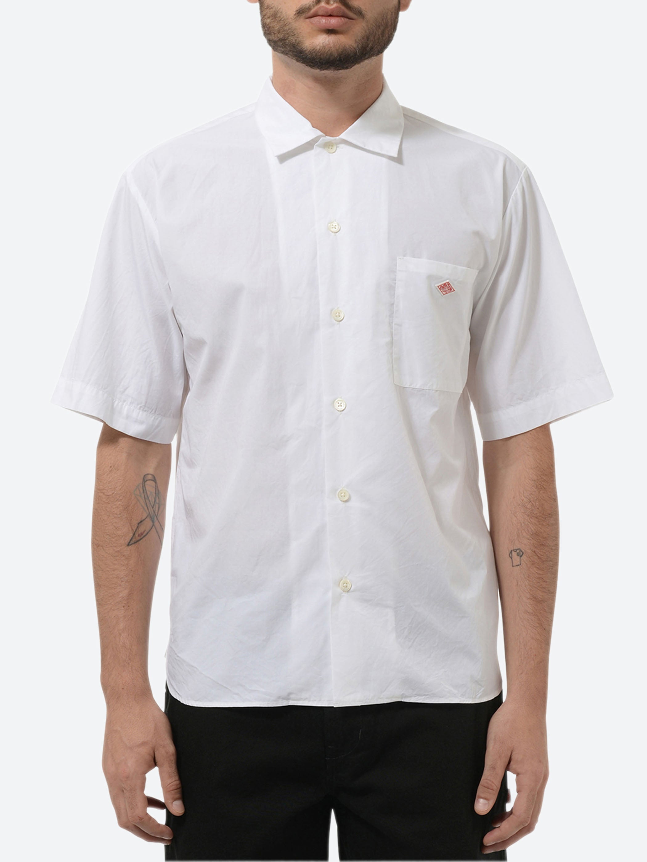Danton - Work Shirt in White – gravitypope